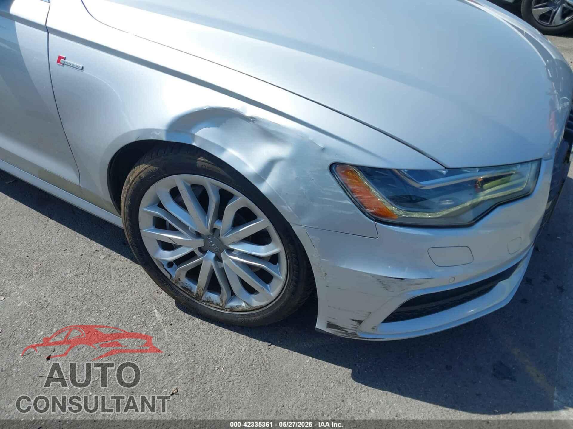 AUDI A6 2012 - WAUBGAFC1CN004574