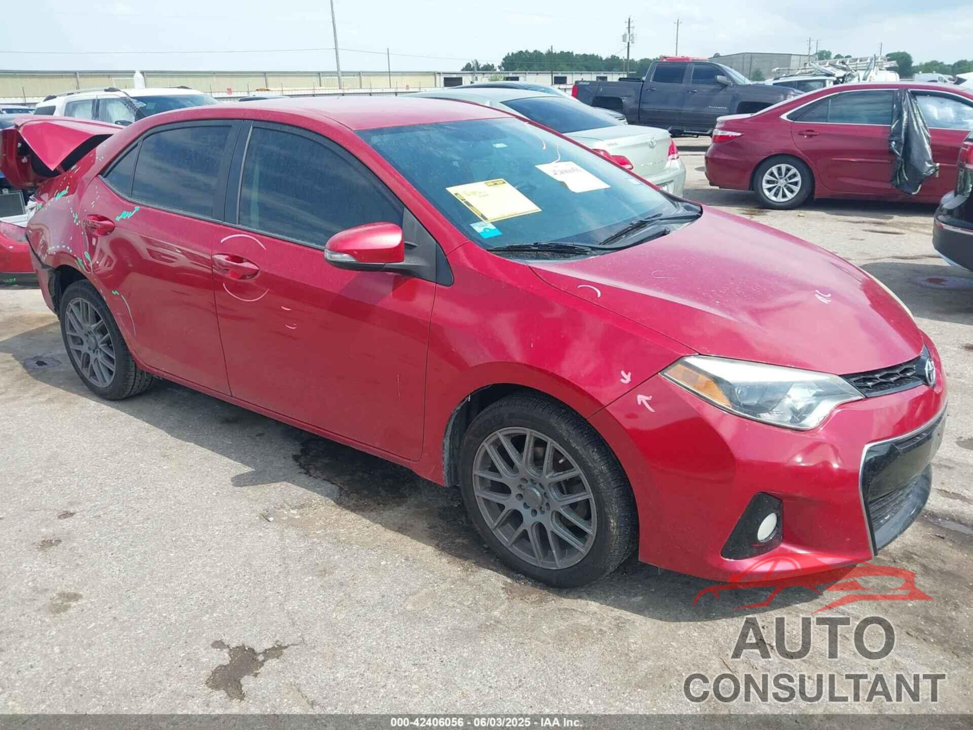 TOYOTA COROLLA 2016 - 5YFBURHE4GP494963