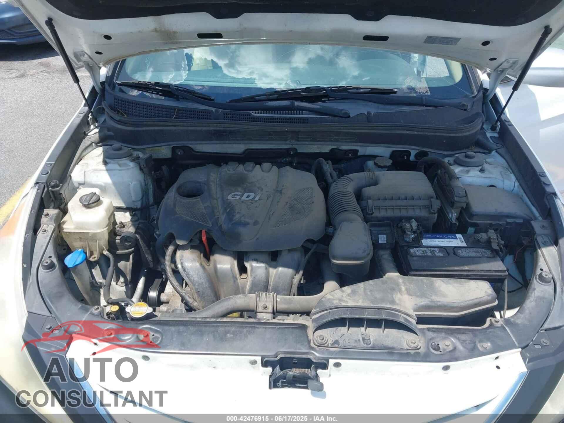 HYUNDAI SONATA 2012 - 5NPEB4AC1CH484185