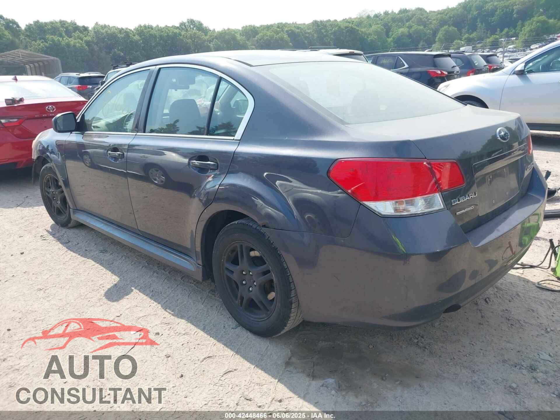 SUBARU LEGACY 2010 - 4S3BMAA68A1237126