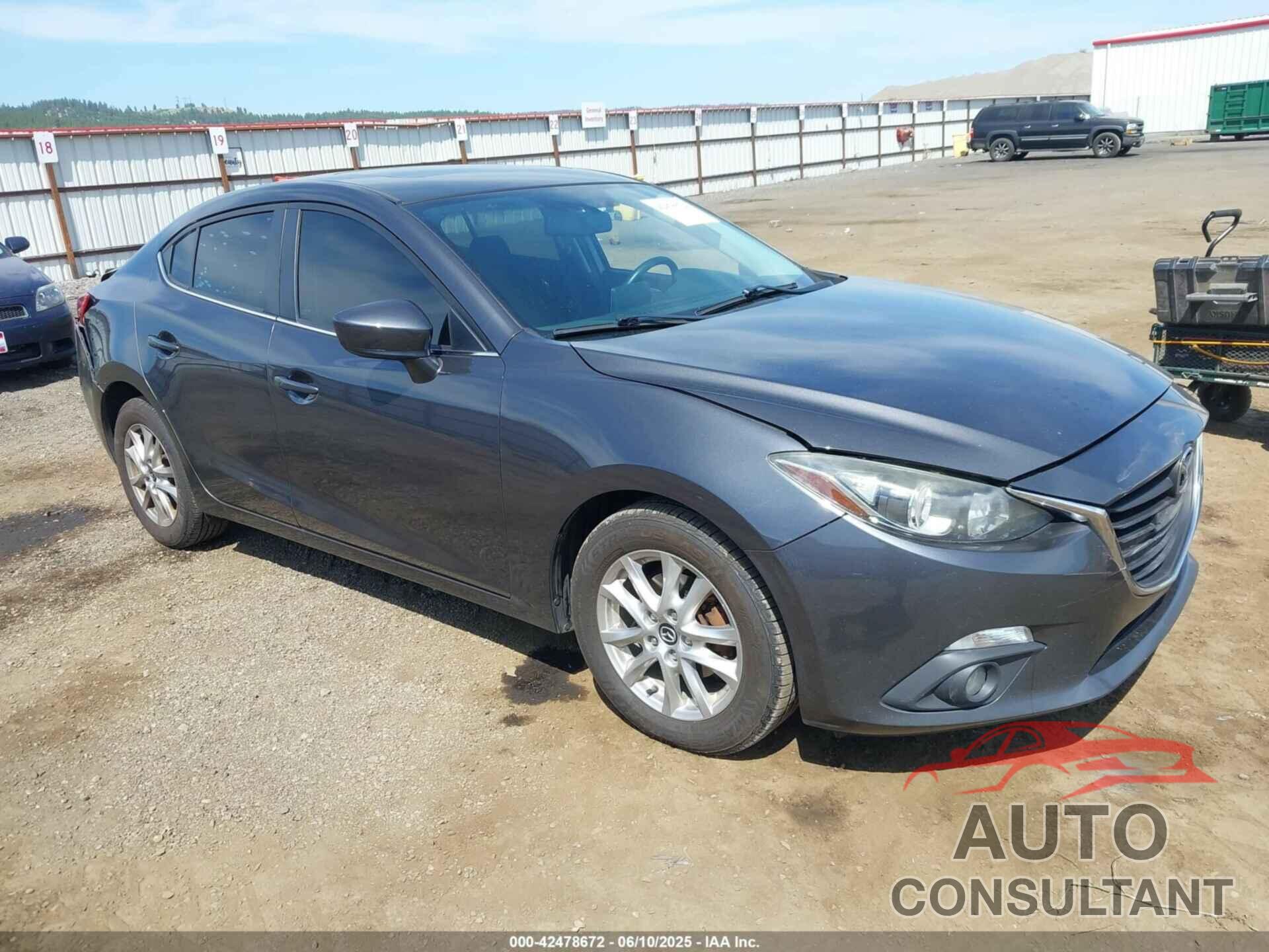 MAZDA MAZDA3 2016 - JM1BM1W7XG1300608