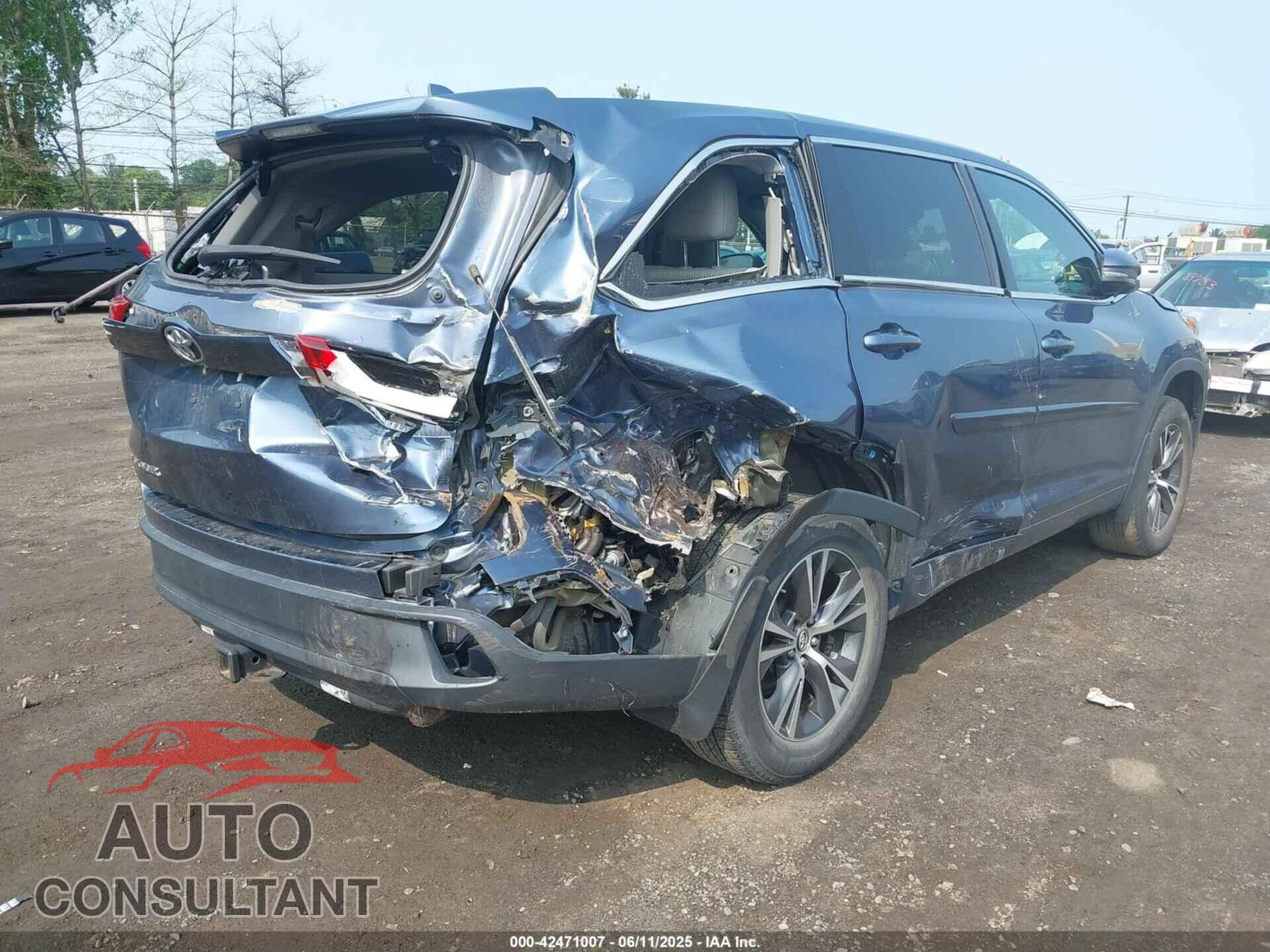 TOYOTA HIGHLANDER 2017 - 5TDBZRFH7HS360925