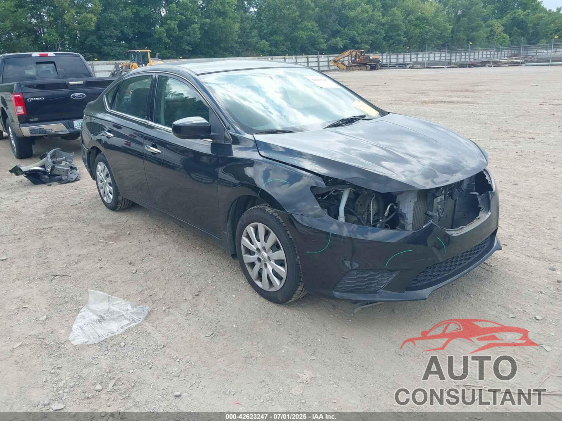 NISSAN SENTRA 2017 - 3N1AB7AP7HY278336