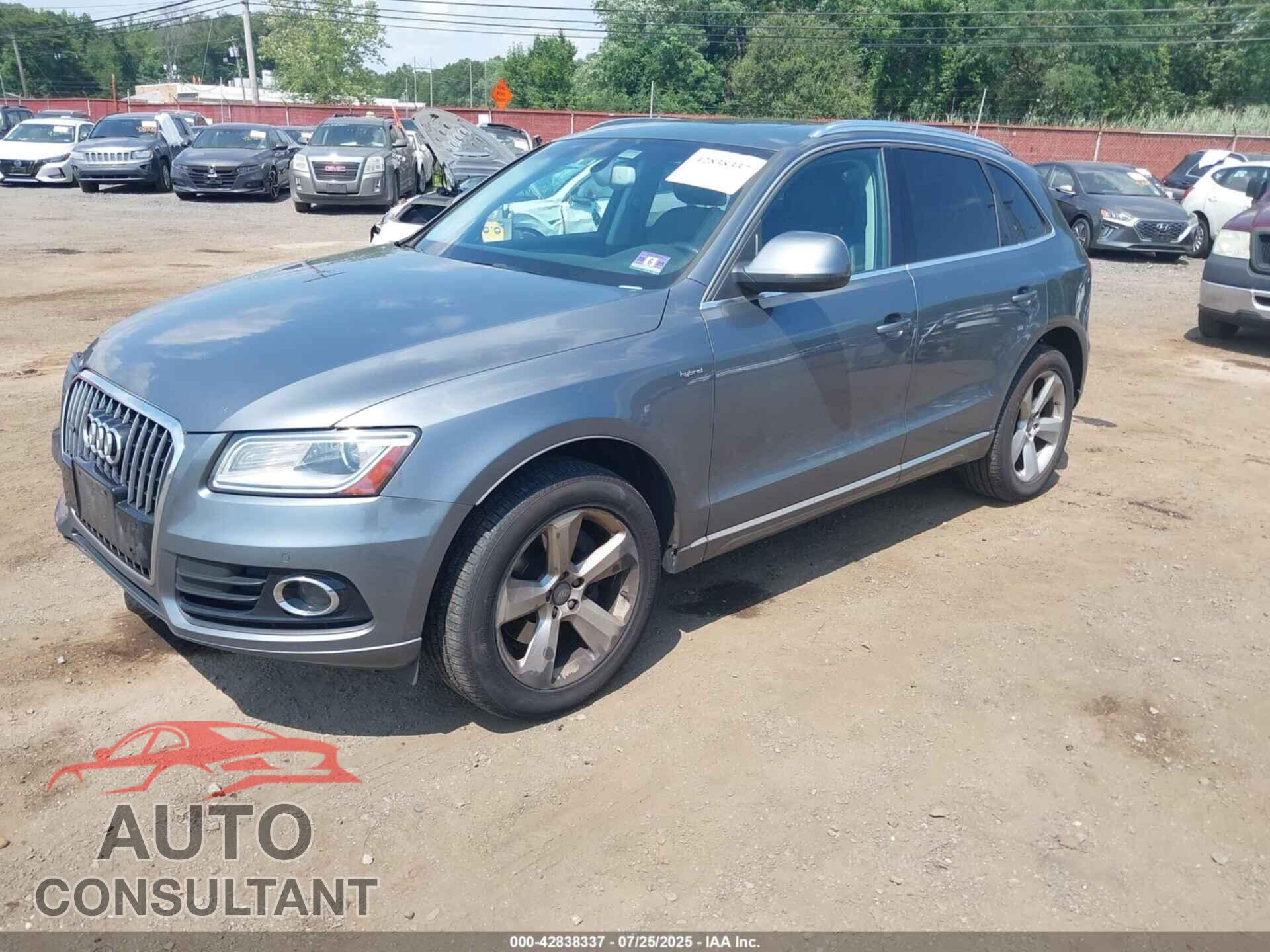 AUDI Q5 HYBRID 2013 - WA1C8AFP3DA076502