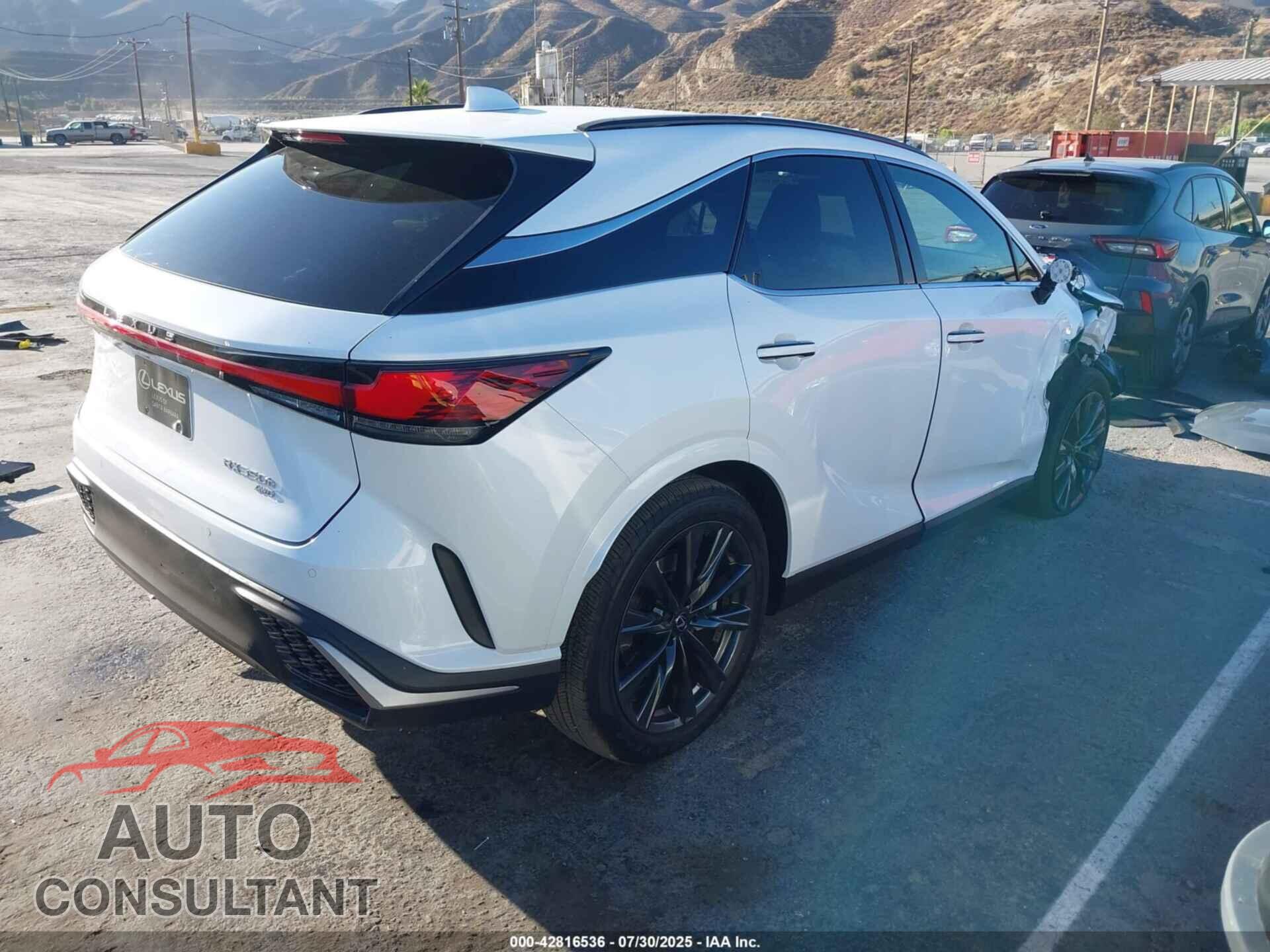 LEXUS RX 350H 2025 - 2T2BBMCA7SC075507