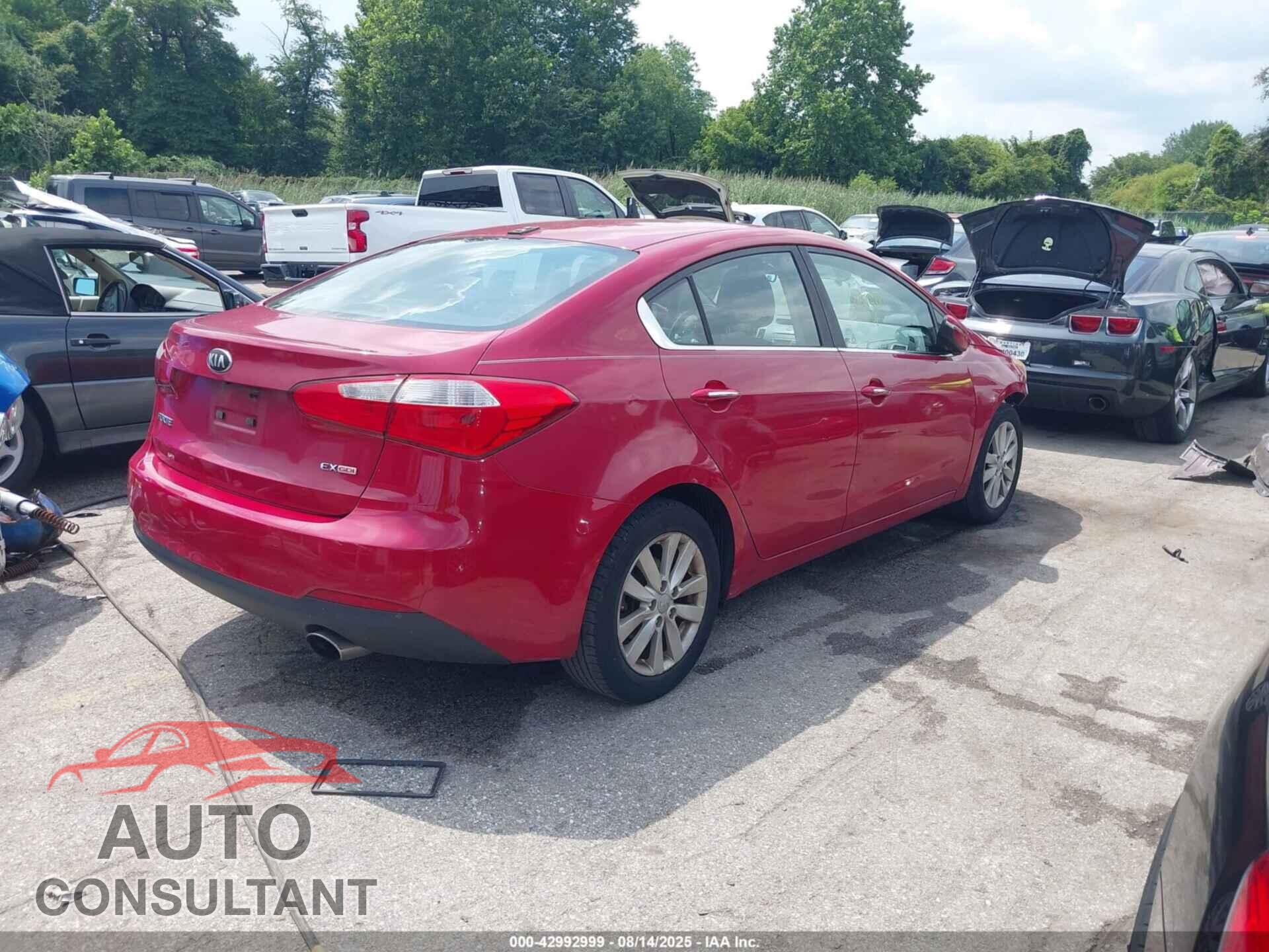 KIA FORTE 2014 - KNAFX4A83E5078863