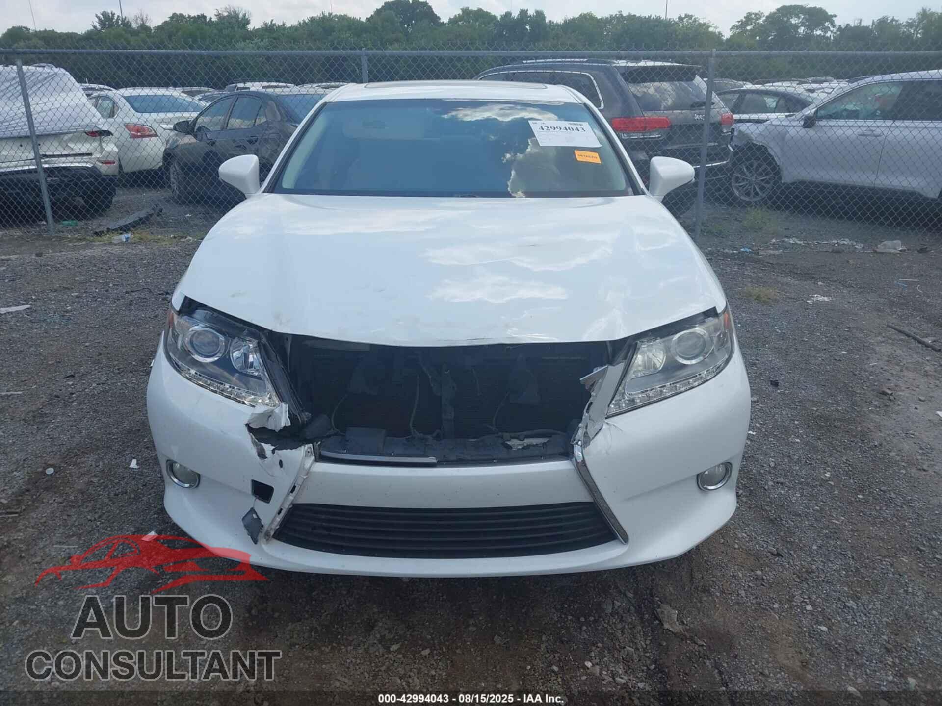 LEXUS ES 350 2013 - JTHBK1GGXD2017666