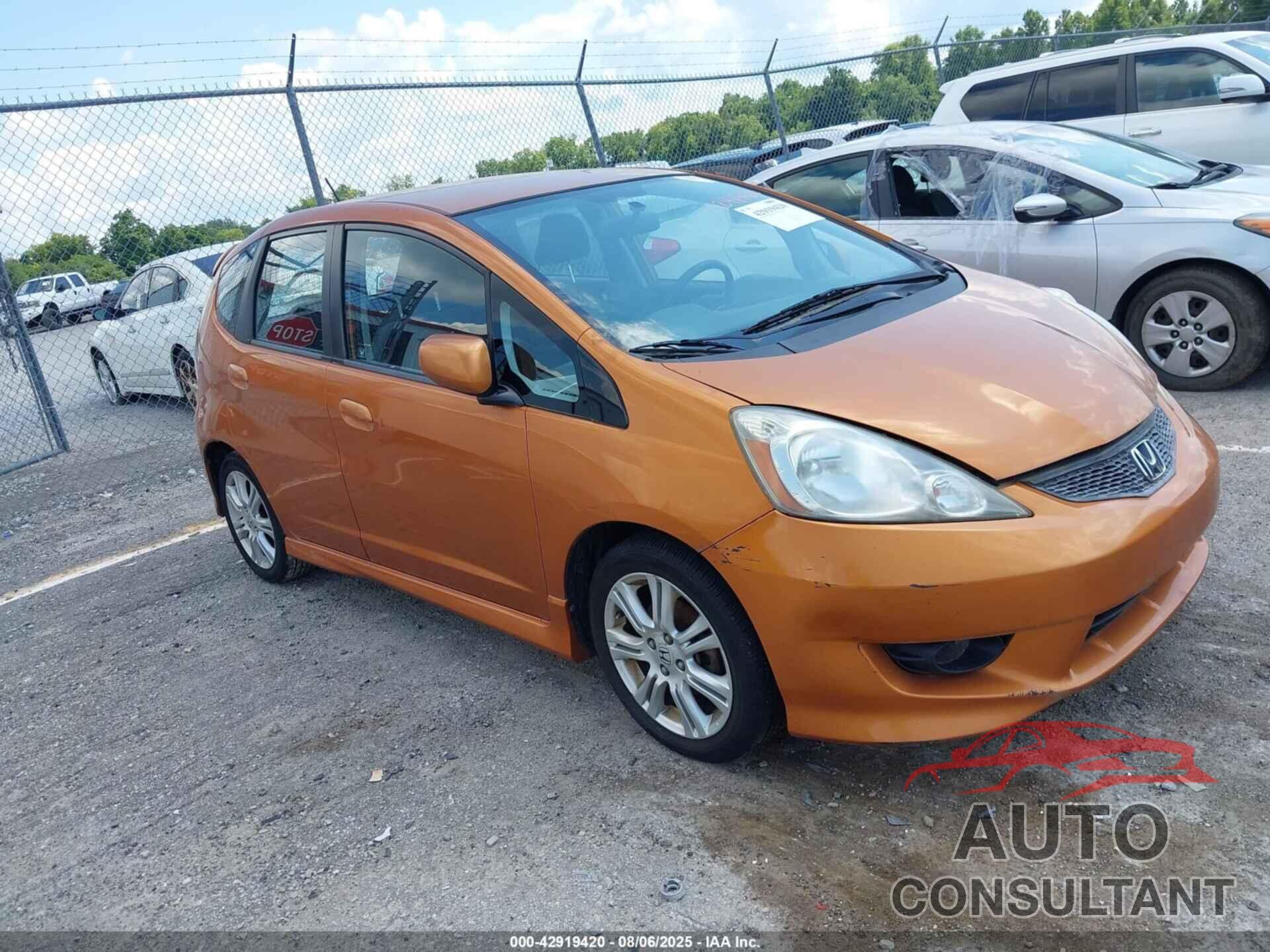 HONDA FIT 2010 - JHMGE8G40AS001077