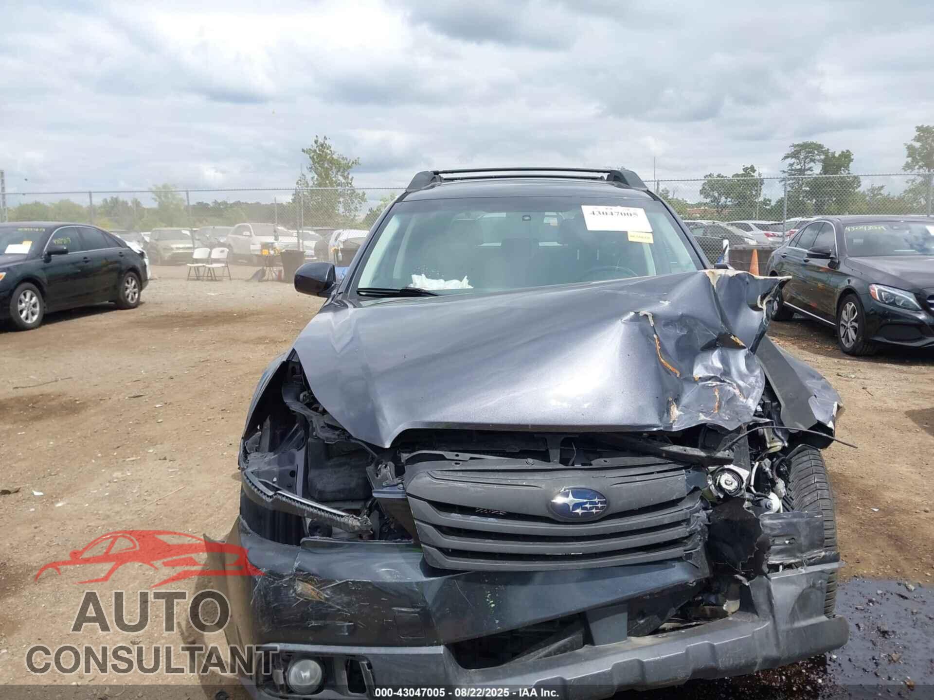 SUBARU OUTBACK 2012 - 4S4BRDLC0C2216432