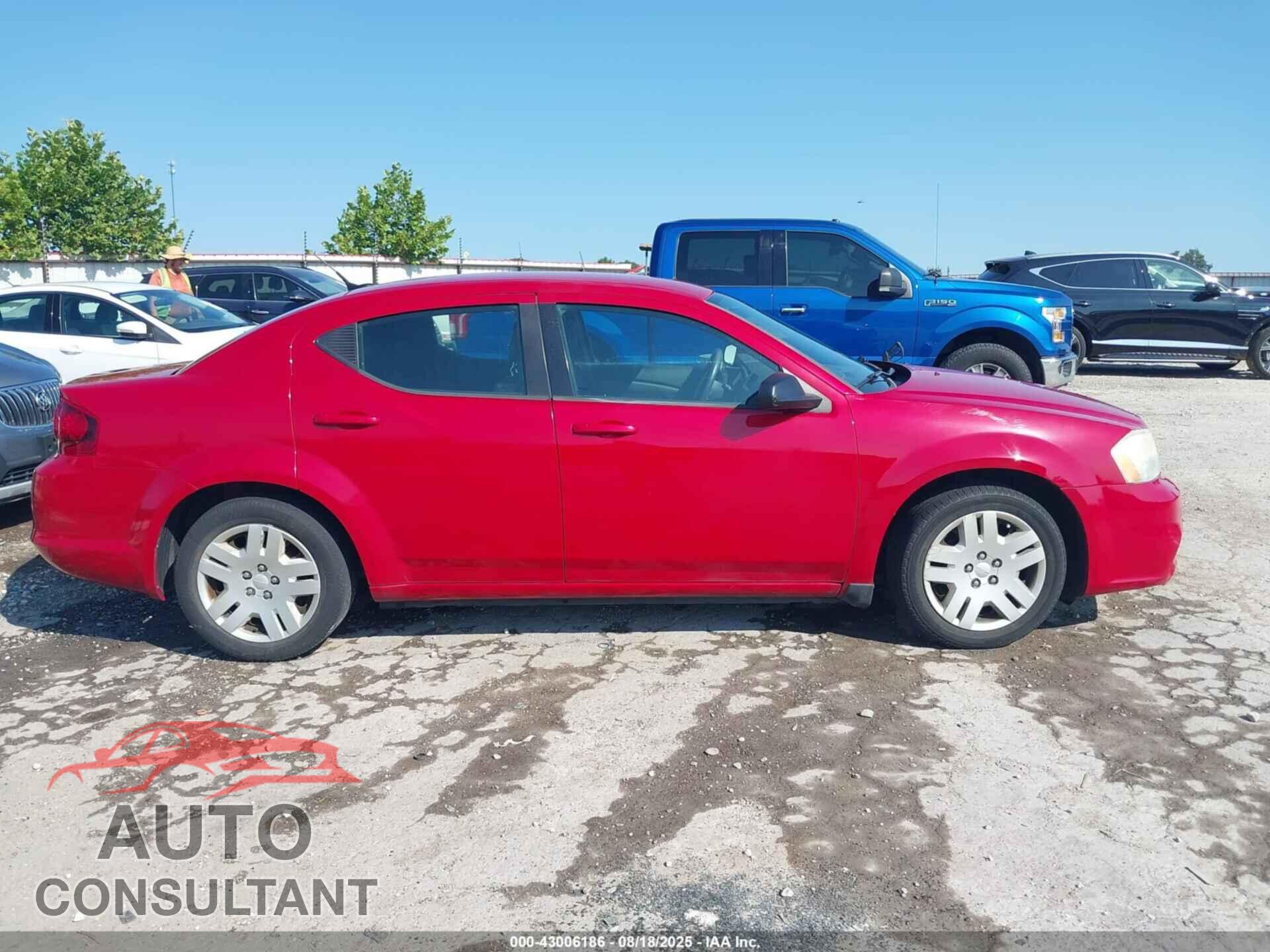 DODGE AVENGER 2011 - 1B3BD4FB3BN509505