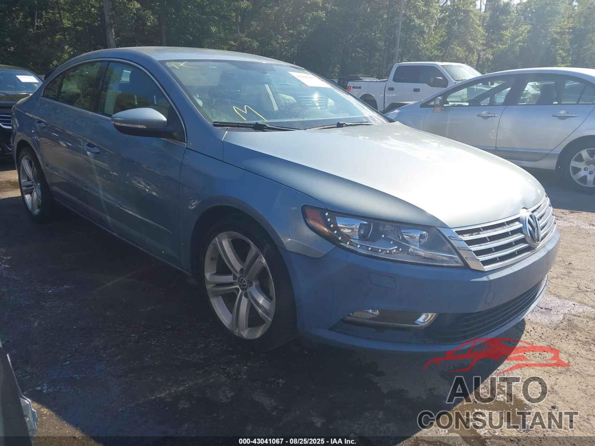 VOLKSWAGEN CC 2013 - WVWBP7AN0DE514236