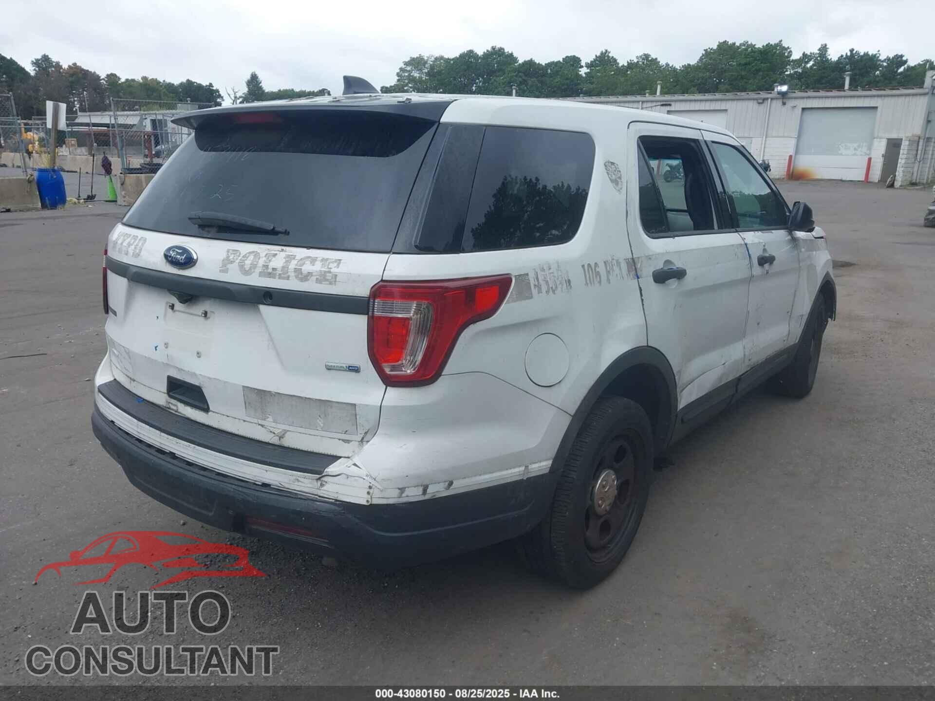 FORD POLICE INTERCEPTOR 2018 - 1FM5K8AR9JGB19214