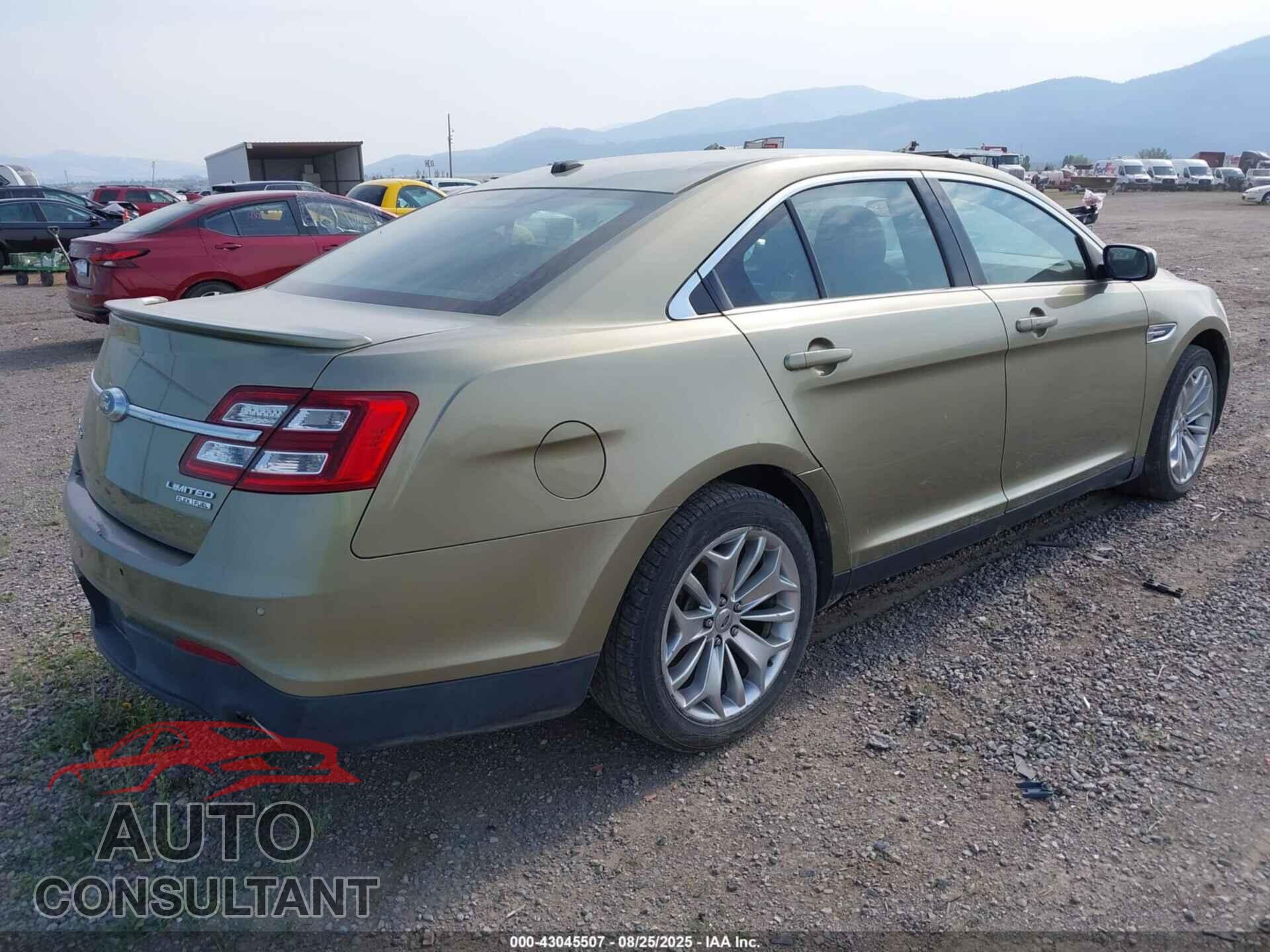 FORD TAURUS 2013 - 1FAHP2F8XDG225861