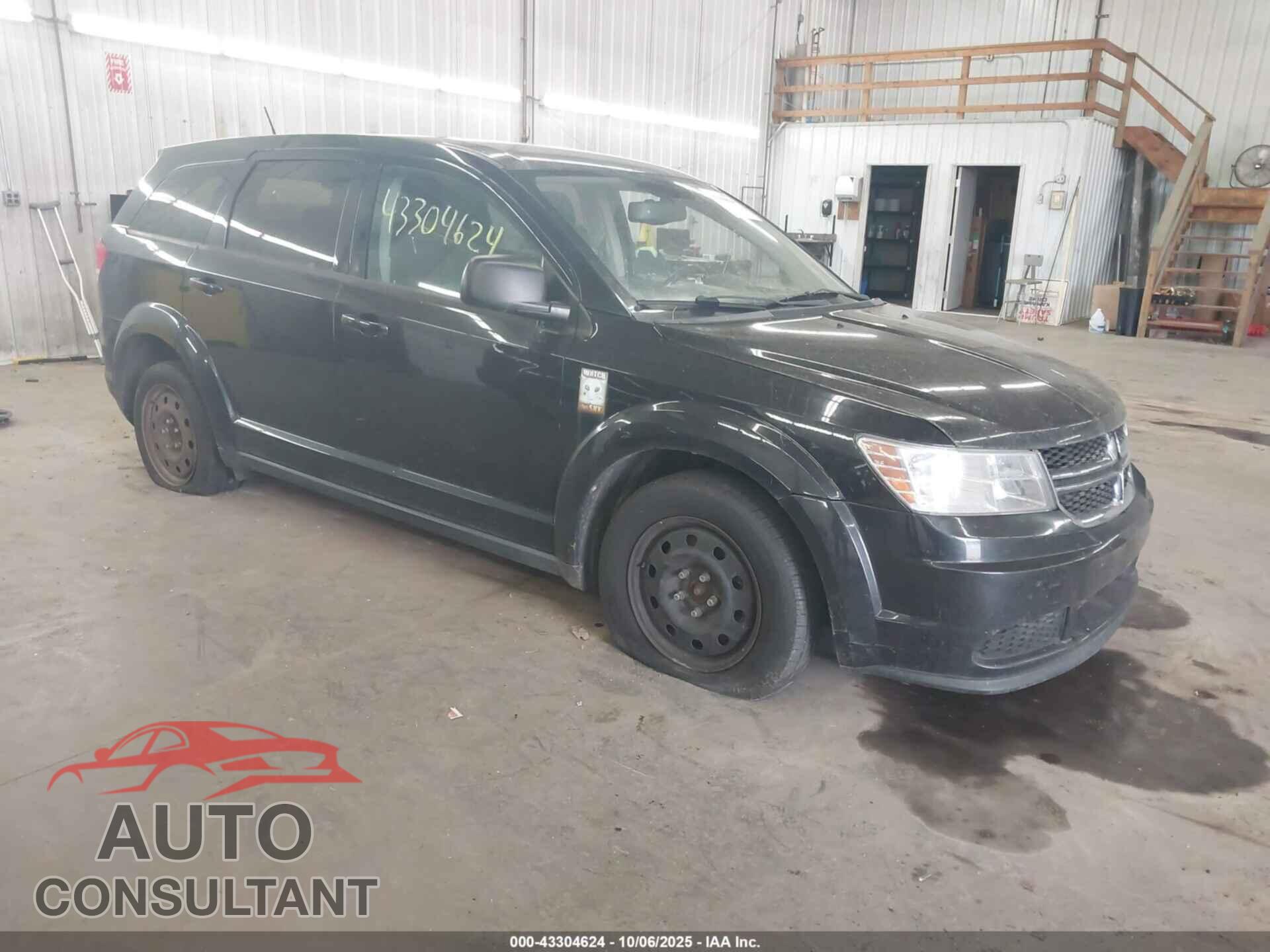 DODGE JOURNEY 2013 - 3C4PDCAB9DT715890