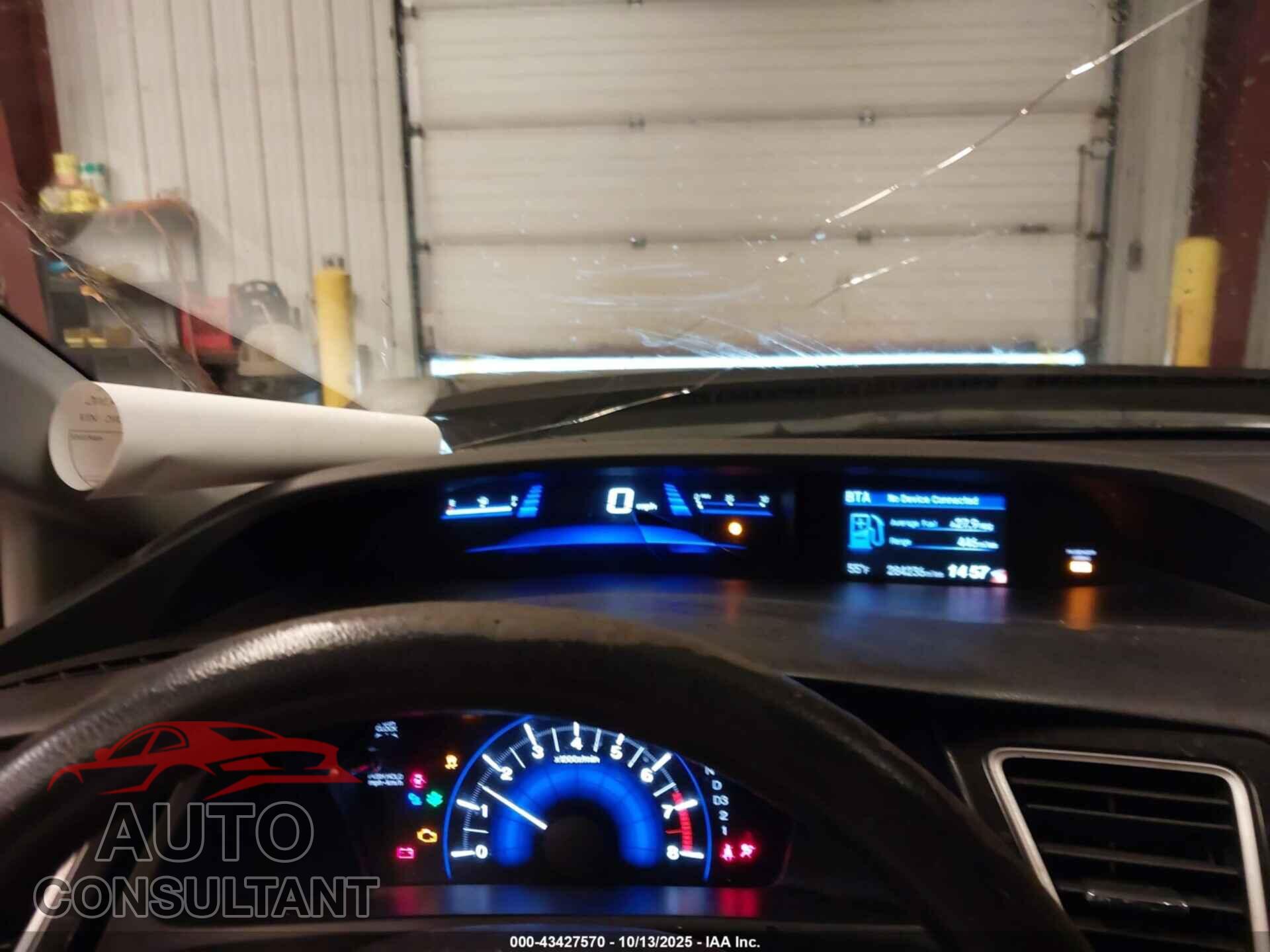 HONDA CIVIC 2013 - 2HGFB2F56DH547151