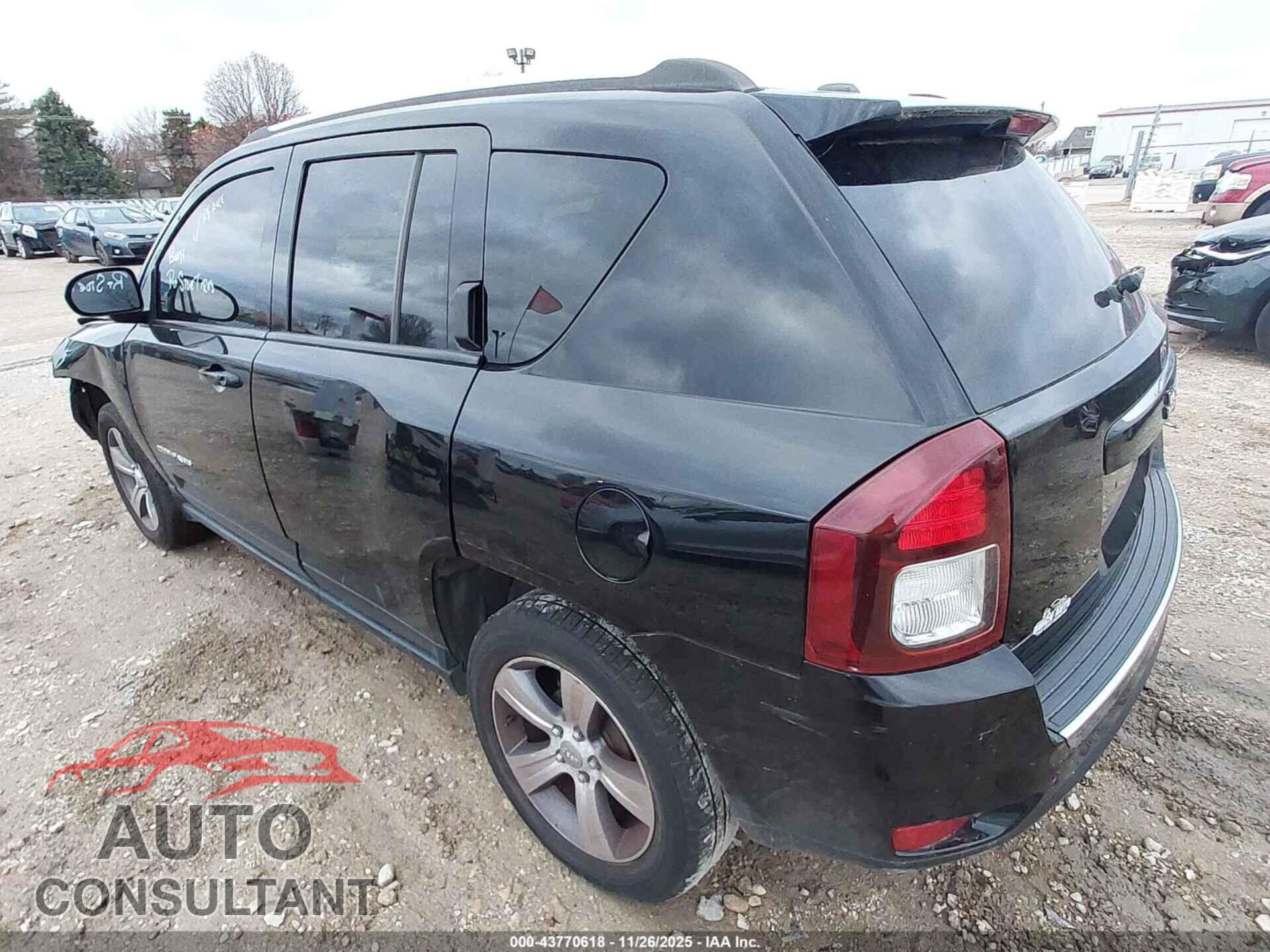 JEEP COMPASS 2017 - 1C4NJCEB4HD166346