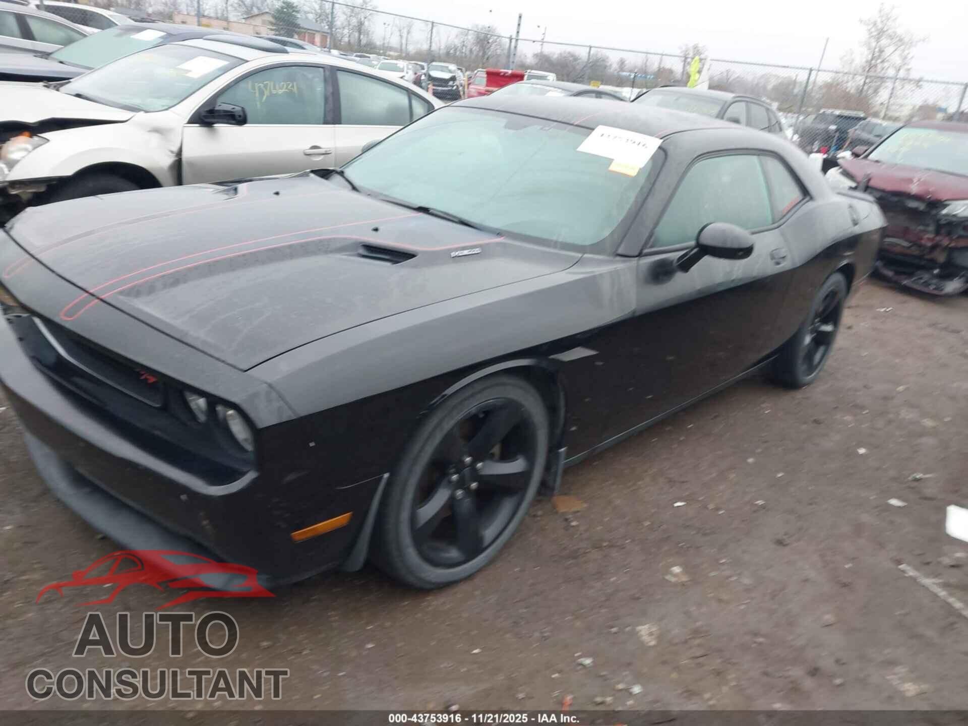 DODGE CHALLENGER 2013 - 2C3CDYBT0DH716507