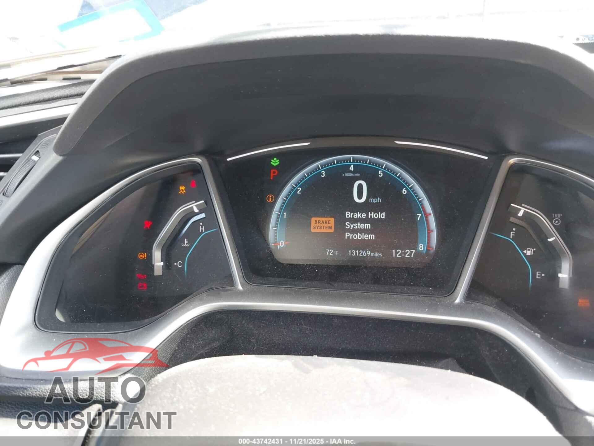 HONDA CIVIC 2017 - 19XFC2F78HE019187