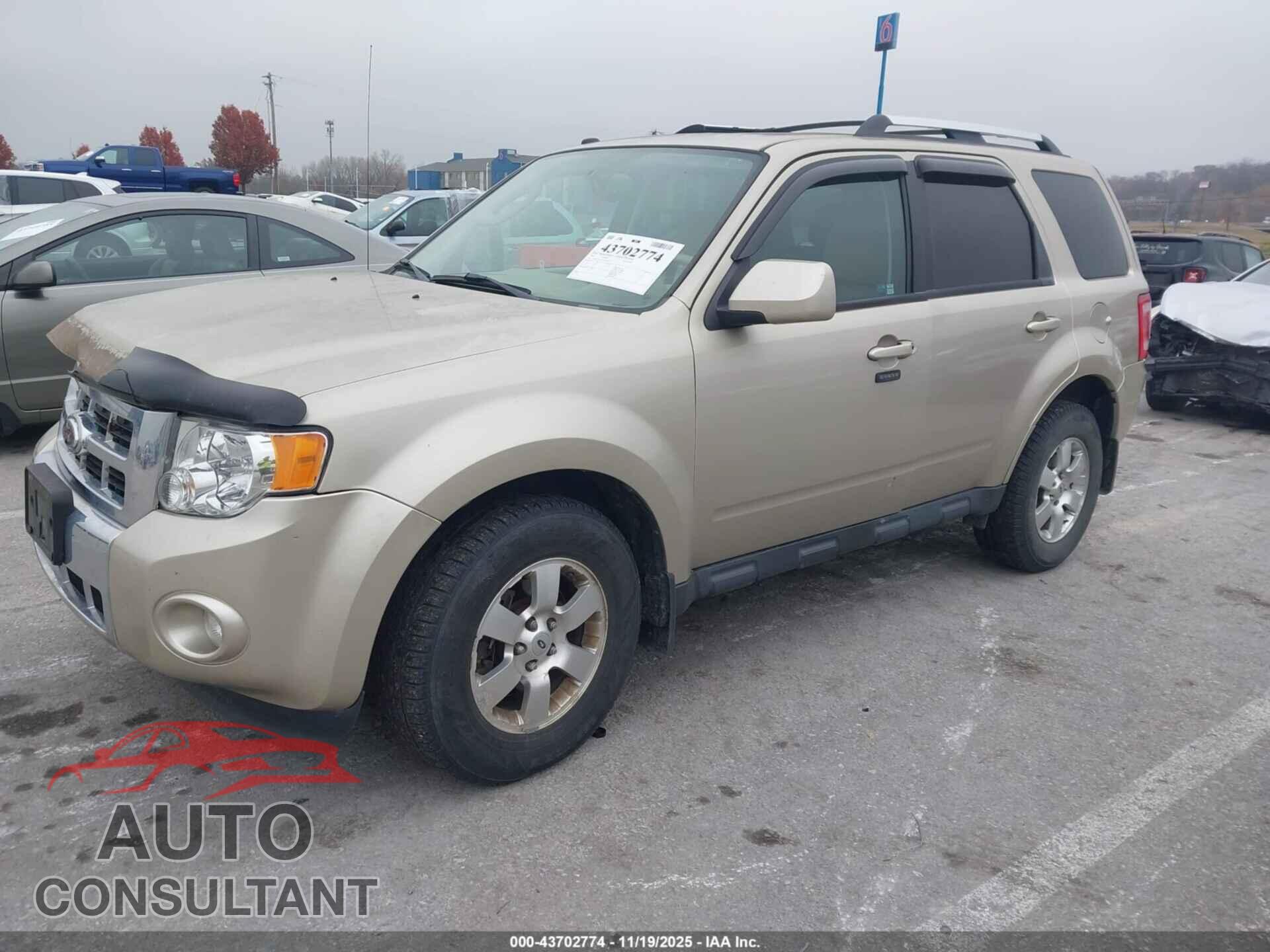 FORD ESCAPE 2012 - 1FMCU9EG3CKC79346