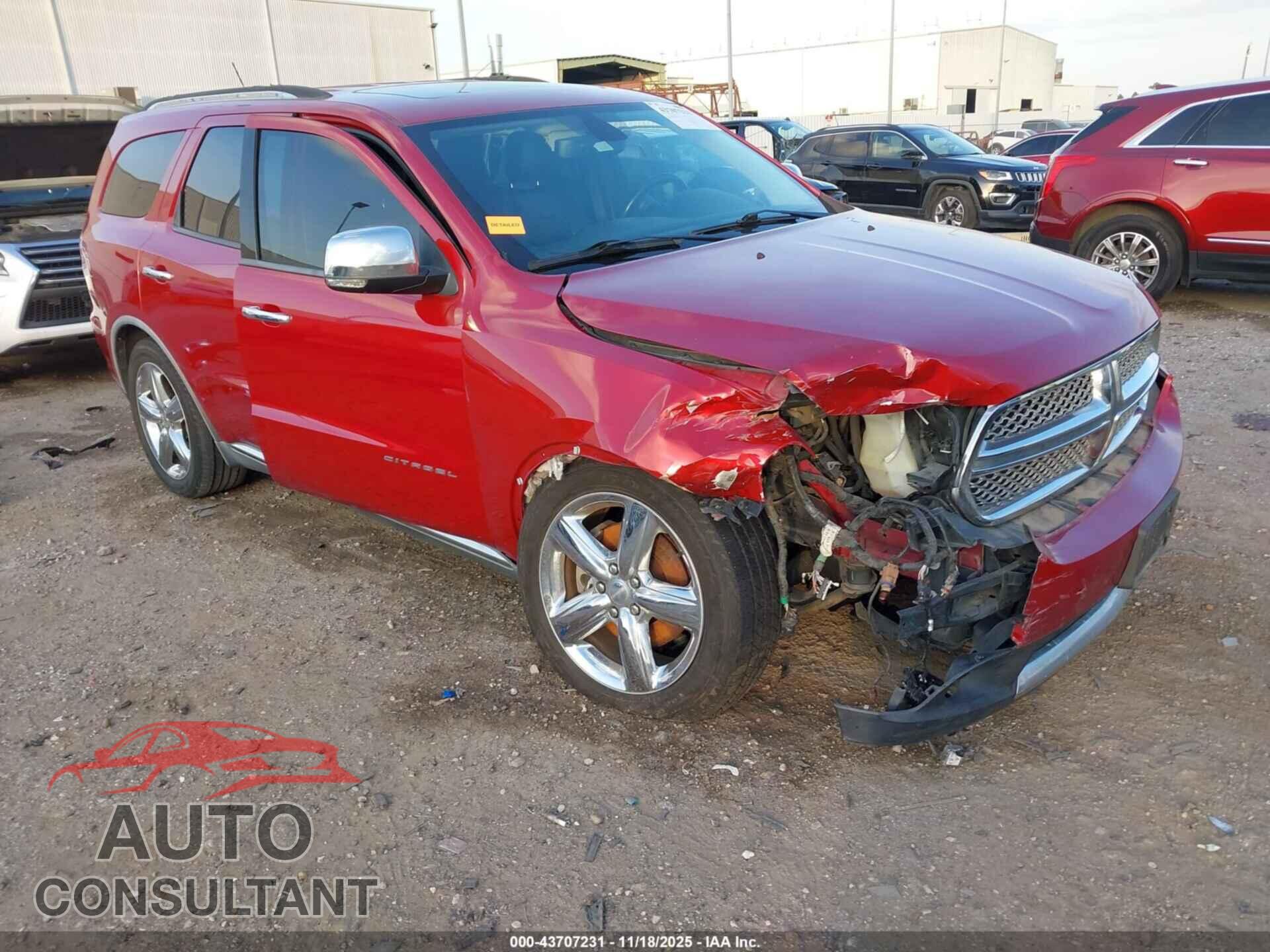 DODGE DURANGO 2011 - 1D4SD5GT7BC592687