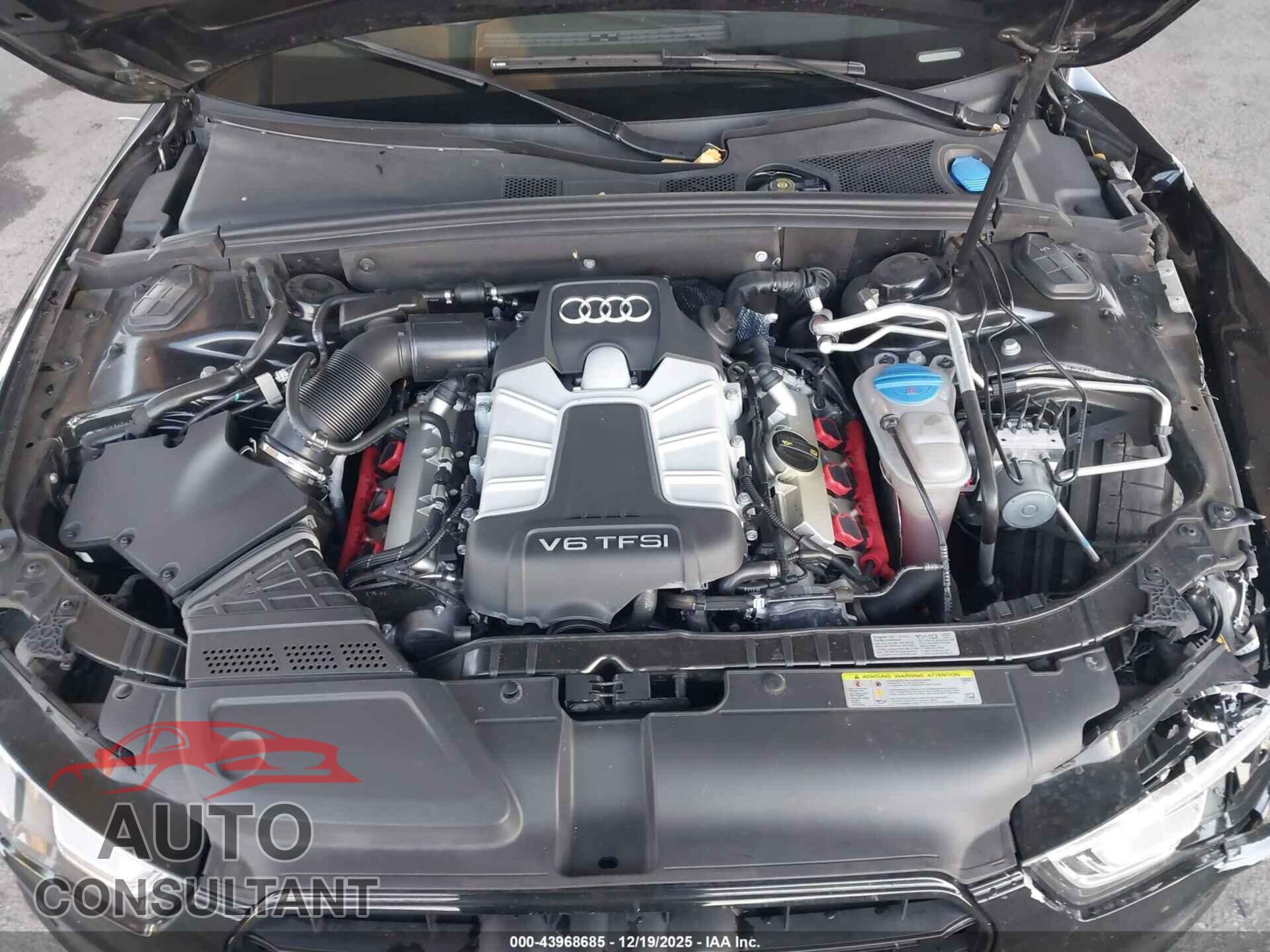 AUDI S5 2015 - WAUCGAFR6FA060448
