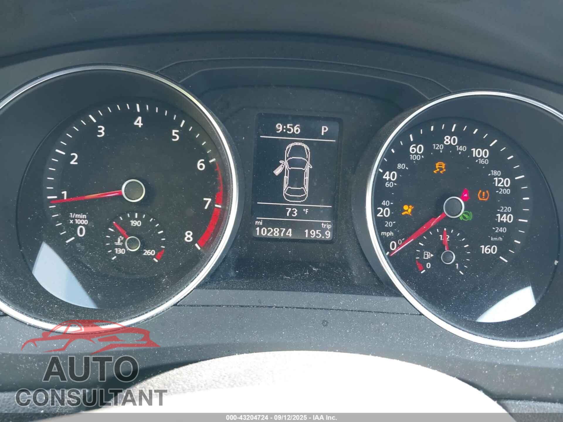 VOLKSWAGEN JETTA 2017 - 3VWDB7AJ0HM274784