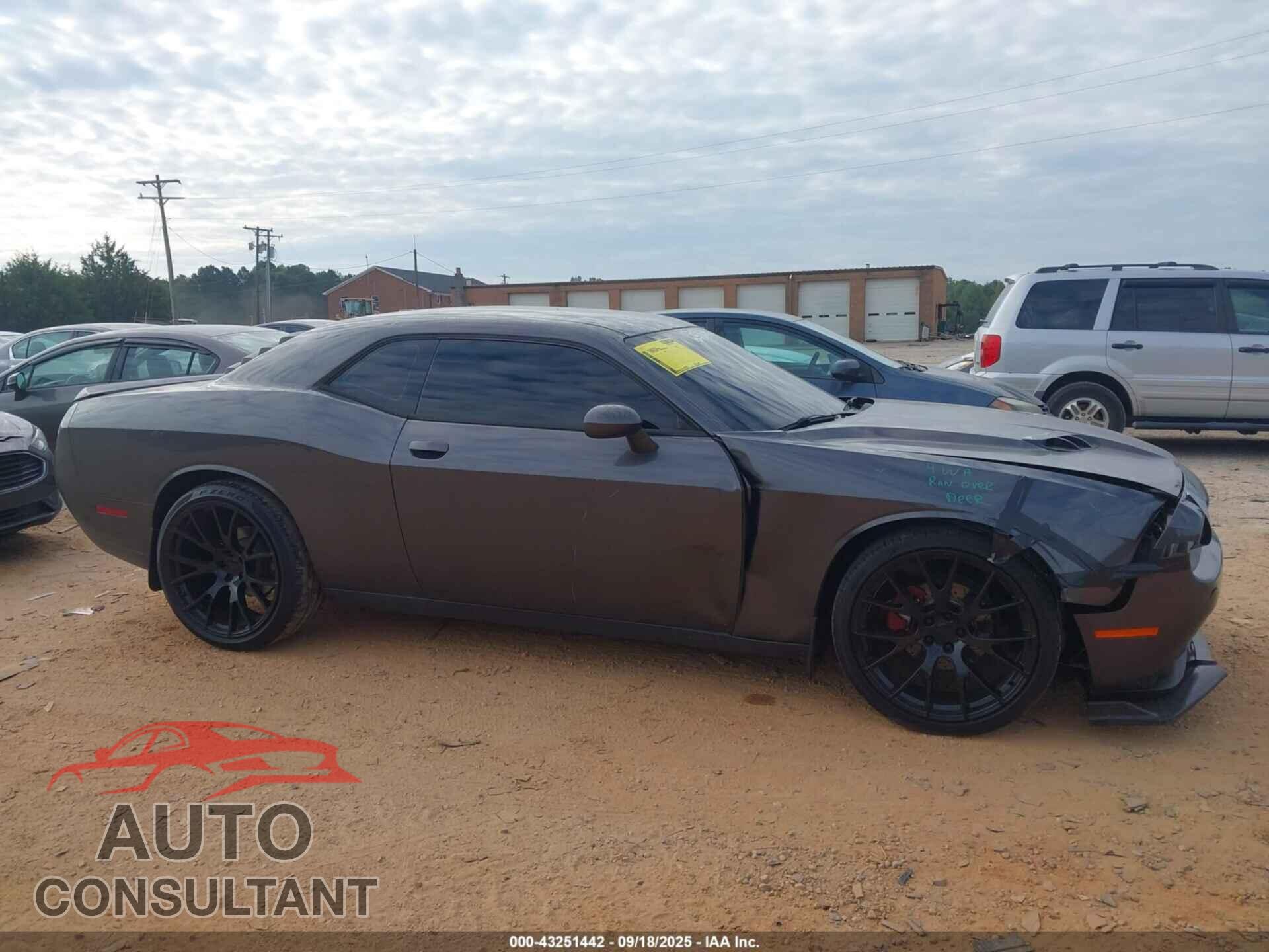 DODGE CHALLENGER 2015 - 2C3CDZAG6FH821338