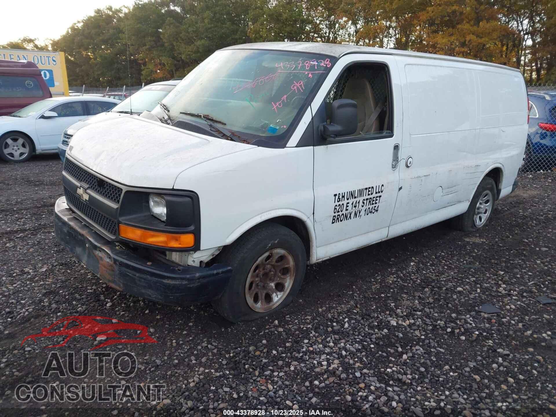 CHEVROLET EXPRESS 1500 2009 - 1GCFG15X791111914