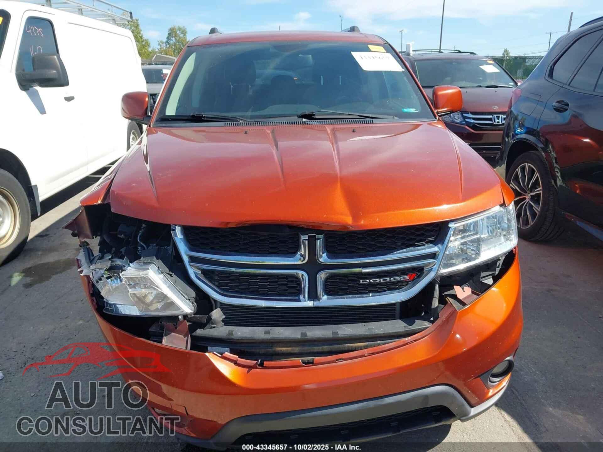 DODGE JOURNEY 2014 - 3C4PDCDG6ET293618