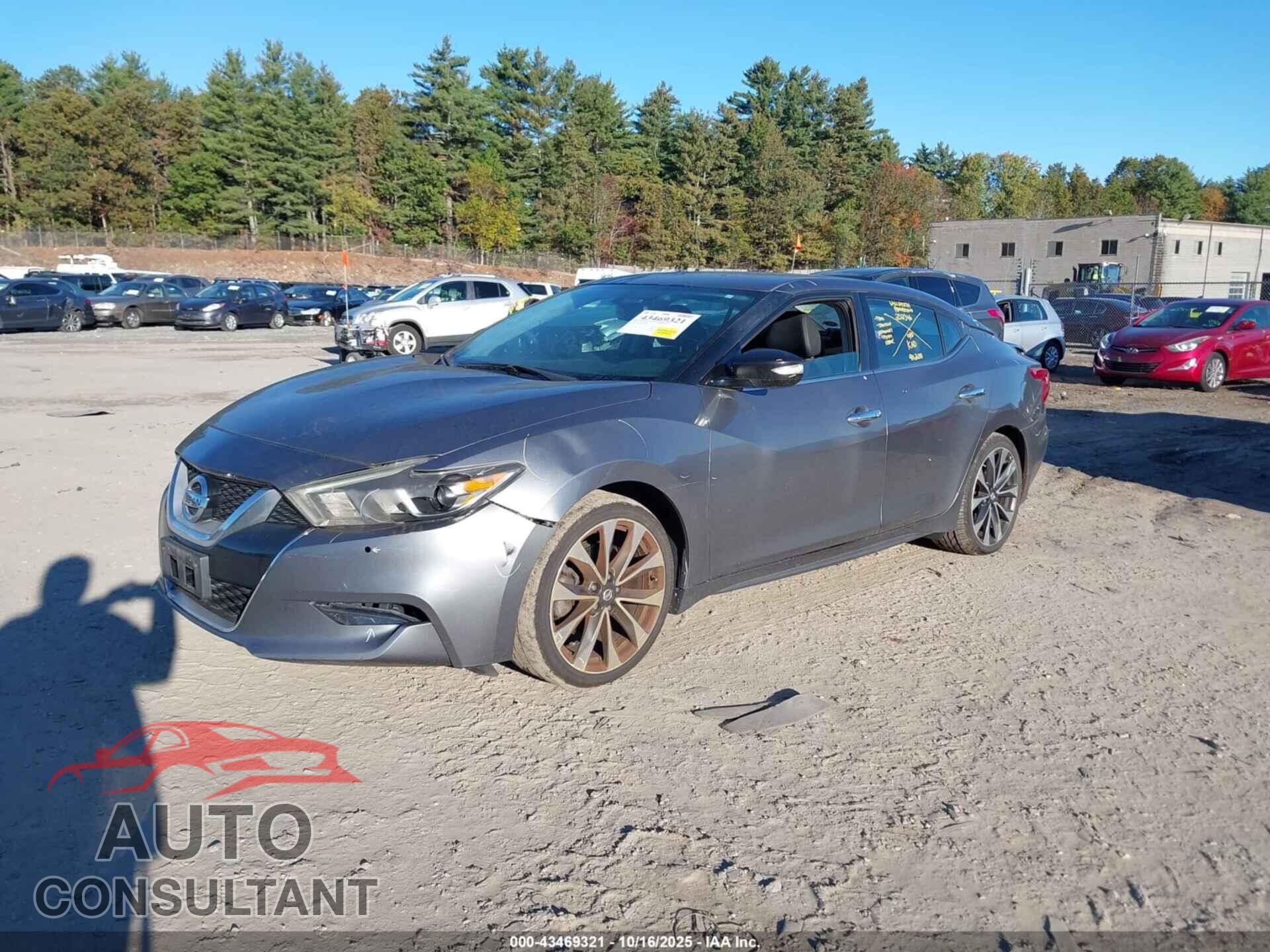 NISSAN MAXIMA 2016 - 1N4AA6AP1GC412460
