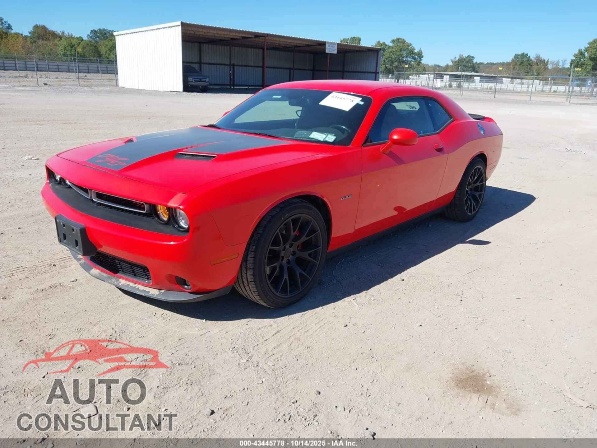 DODGE CHALLENGER 2016 - 2C3CDZBT7GH291071