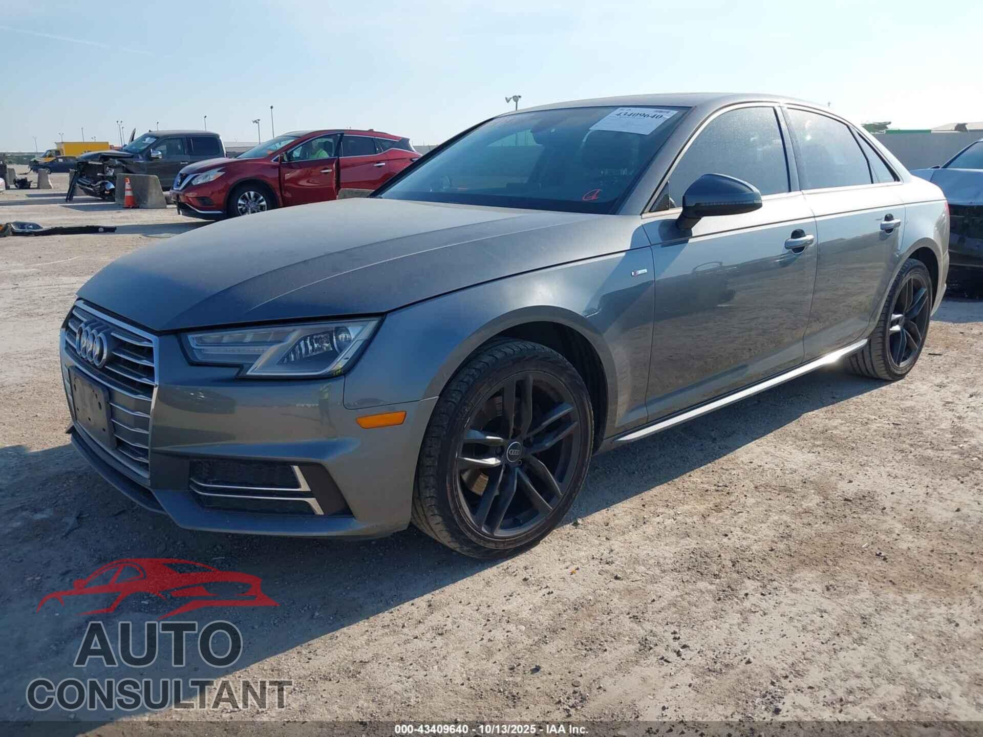 AUDI A4 2017 - WAUKMAF48HN053506