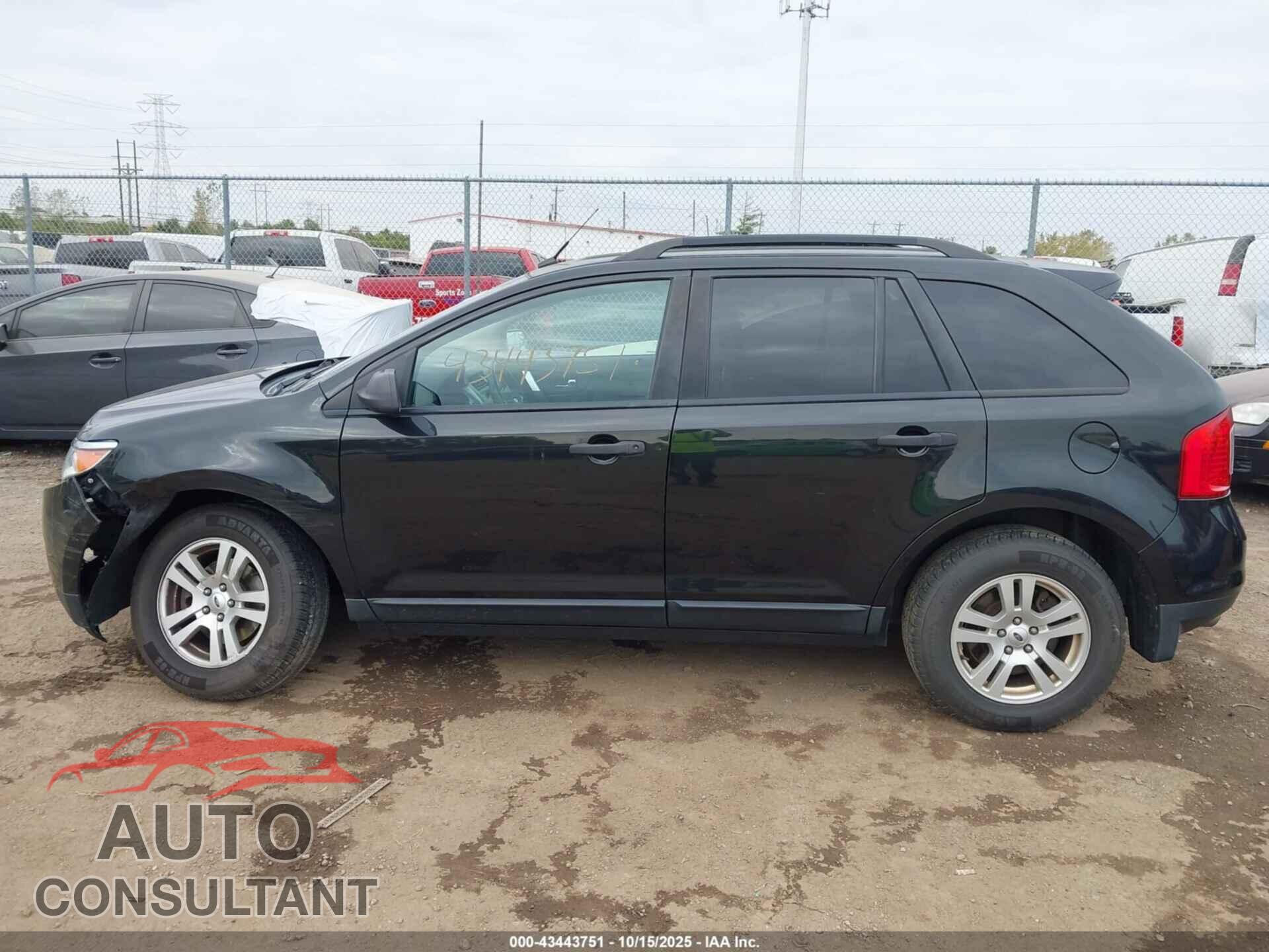 FORD EDGE 2012 - 2FMDK3GC1CBA62468