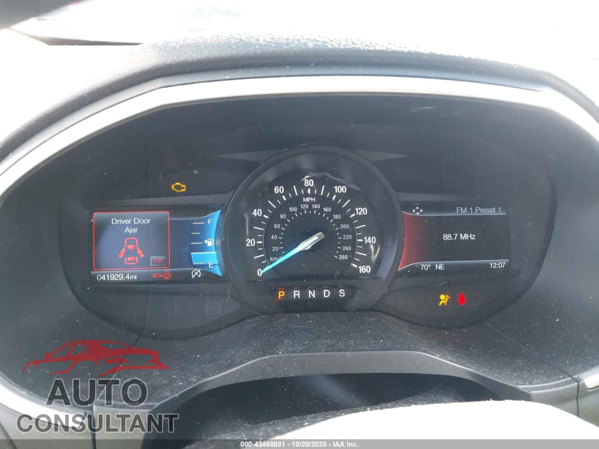 FORD EDGE 2020 - 2FMPK4J97LBB11141