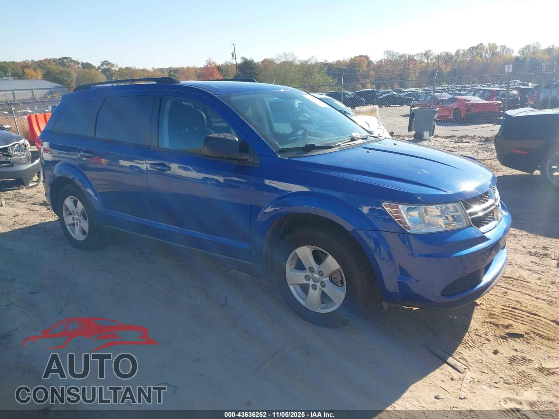DODGE JOURNEY 2015 - 3C4PDCABXFT580194