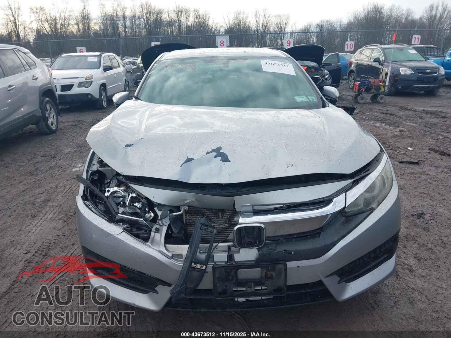 HONDA CIVIC 2017 - 19XFC2F58HE217444