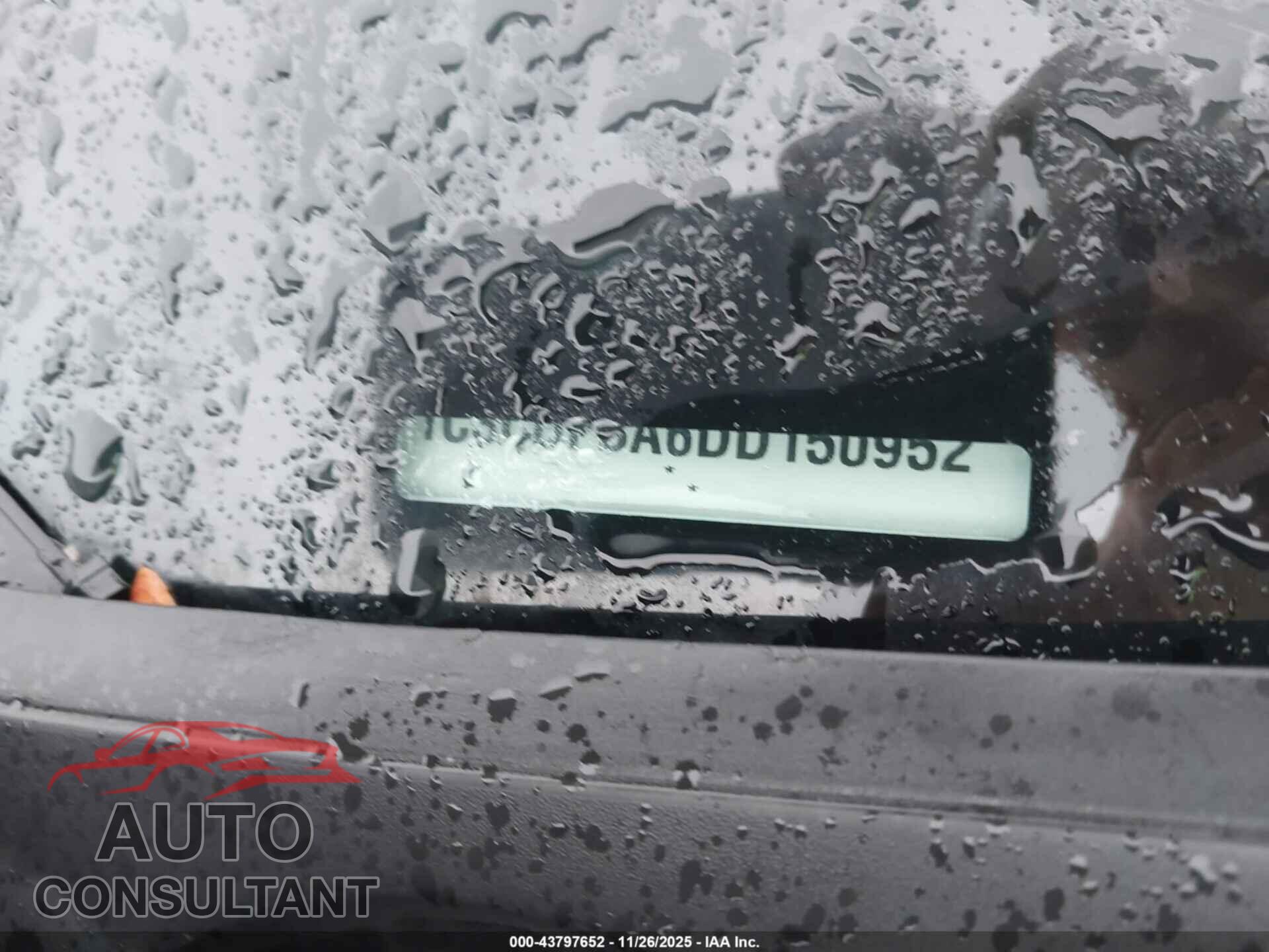 DODGE DART 2013 - 1C3CDFBA6DD150952