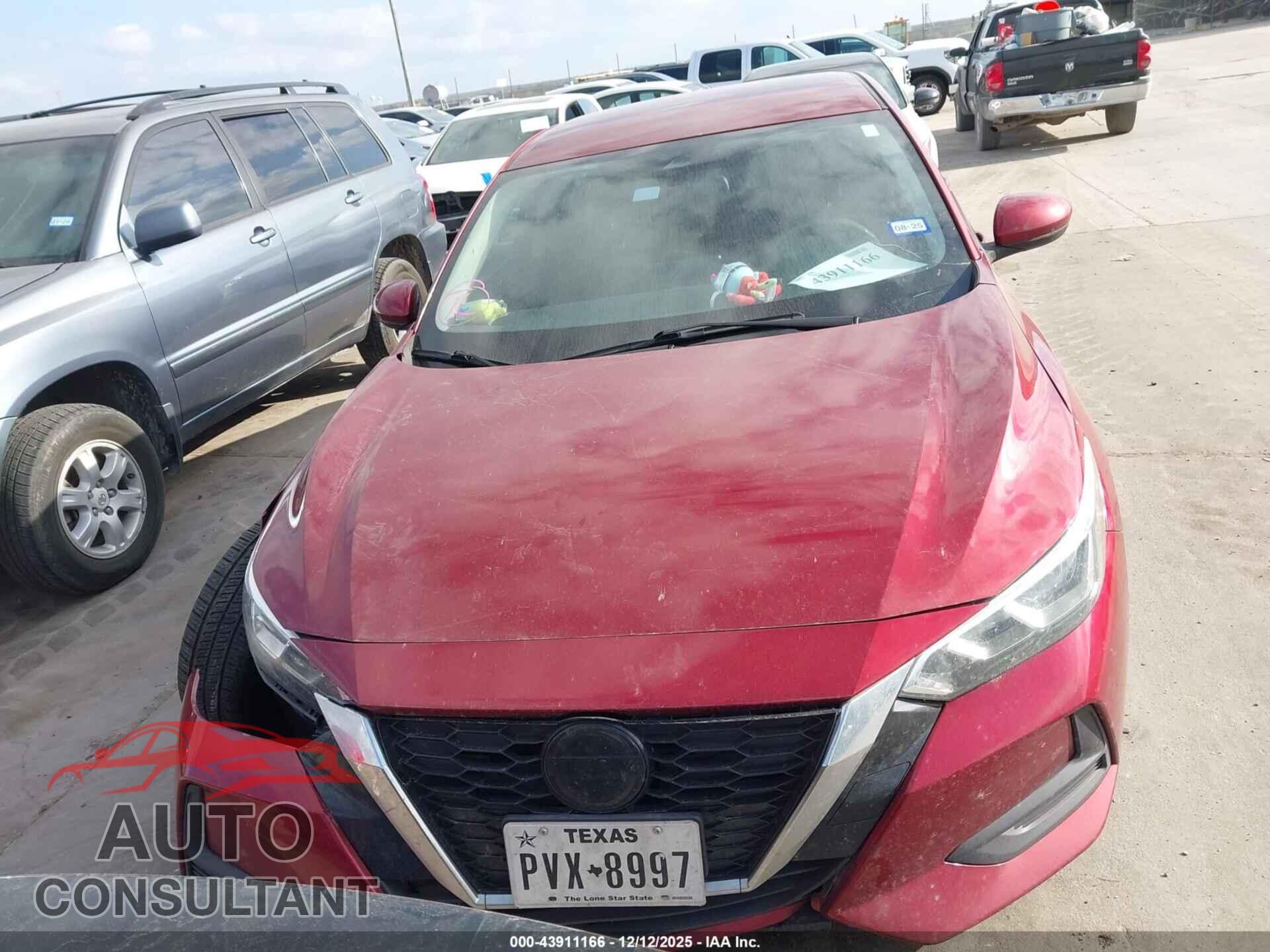 NISSAN SENTRA 2021 - 3N1AB8CV6MY324010