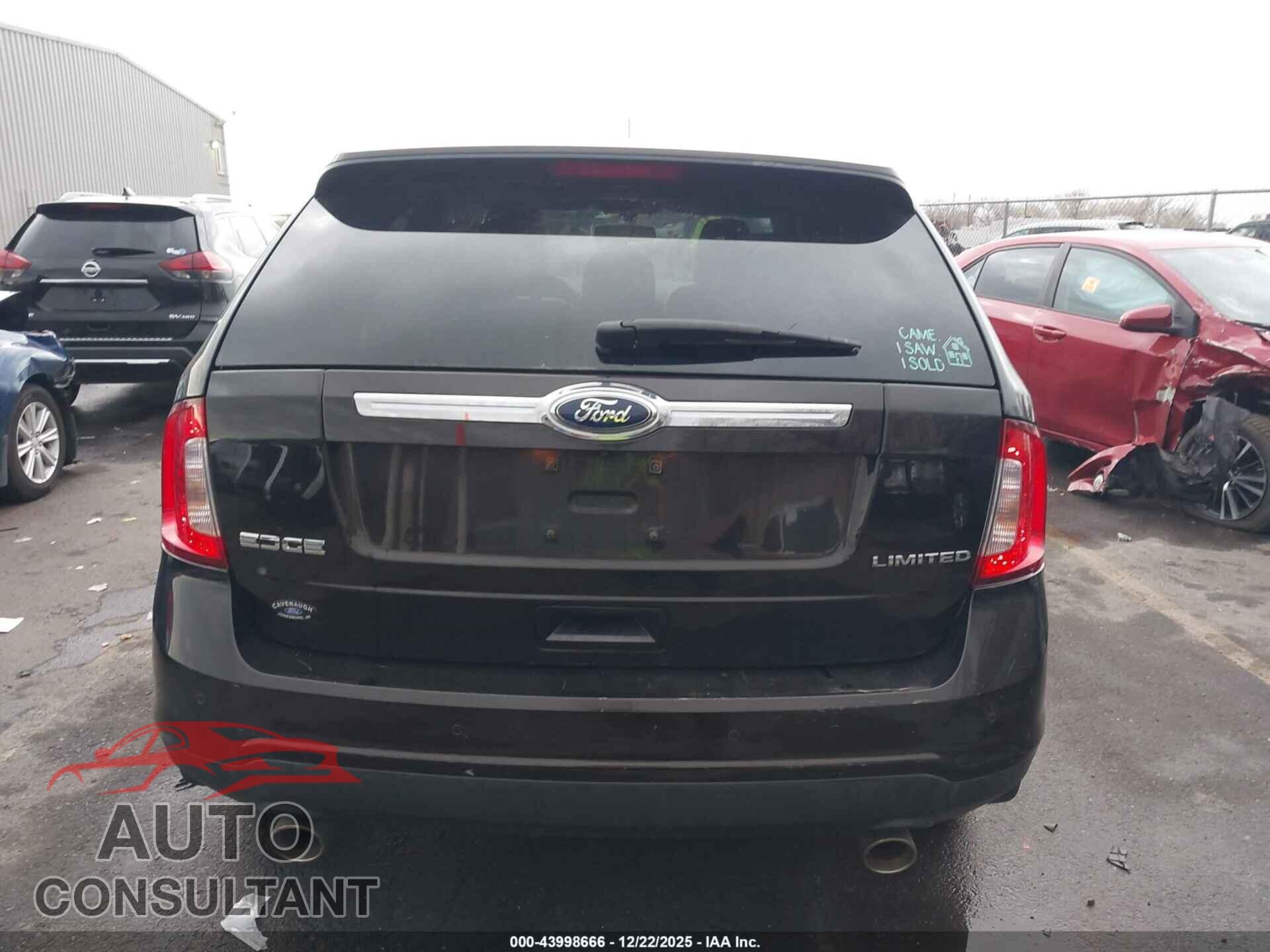 FORD EDGE 2013 - 2FMDK3KCXDBC40614