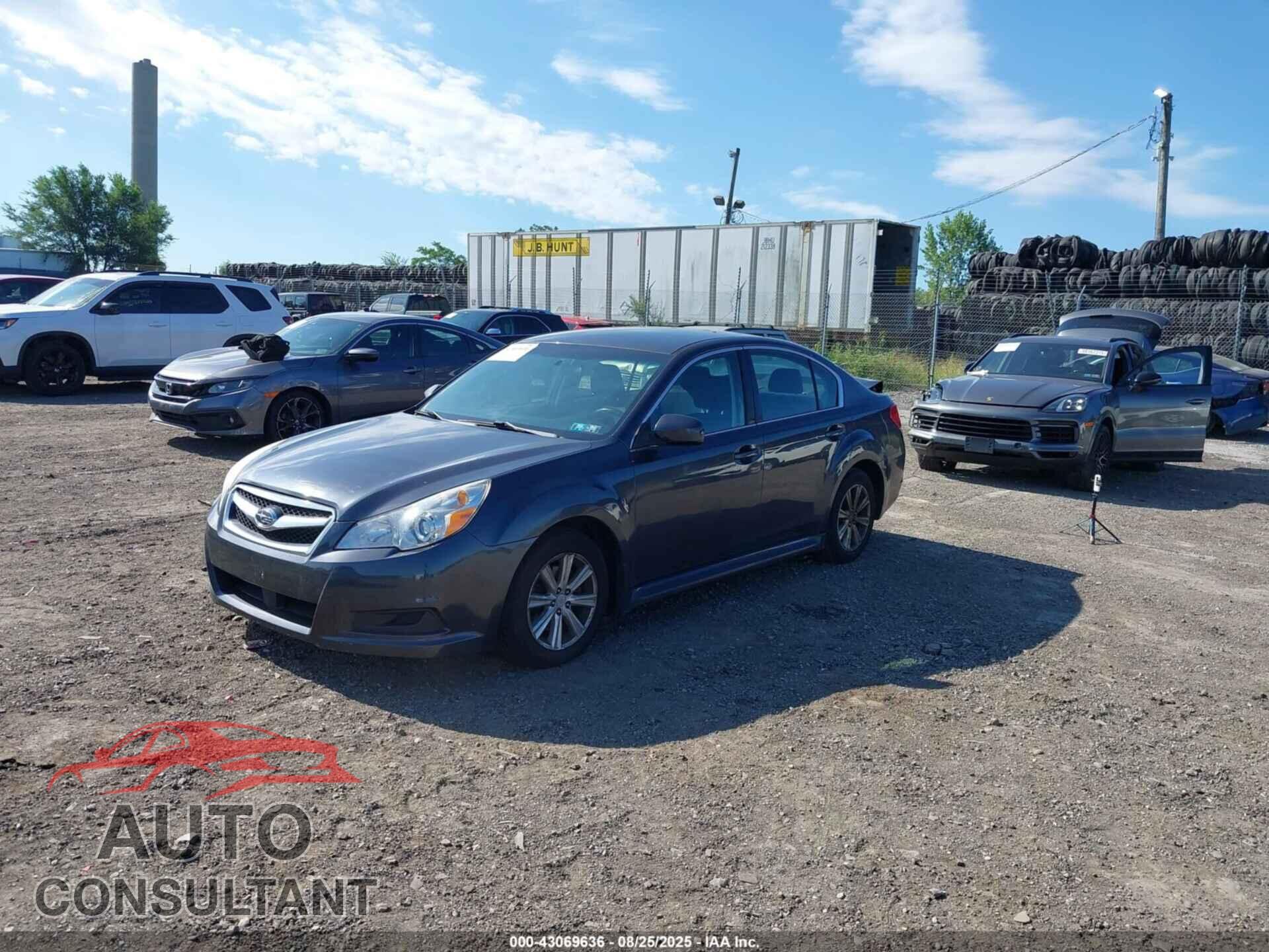 SUBARU LEGACY 2012 - 4S3BMBB62C3036107