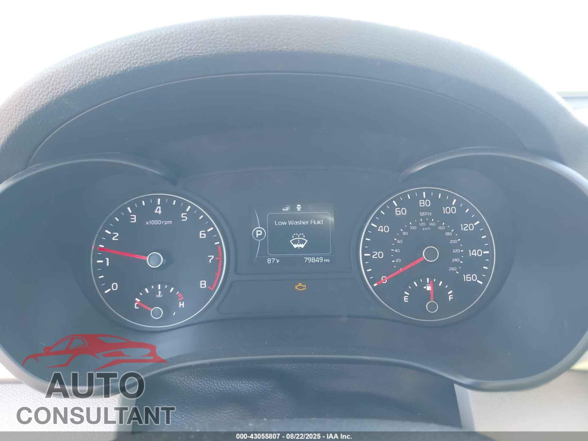 KIA OPTIMA 2016 - KNAGT4L36G5074732
