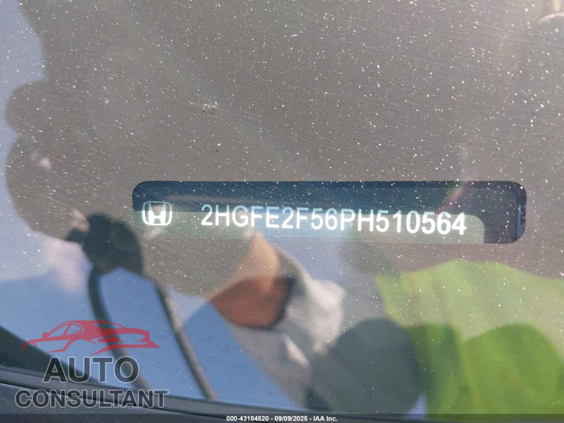 HONDA CIVIC 2023 - 2HGFE2F56PH510564