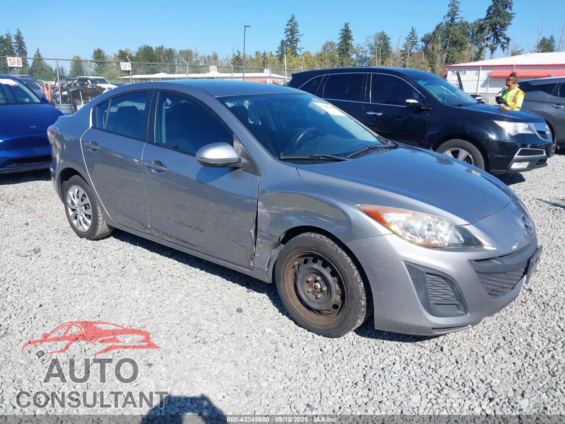 MAZDA MAZDA3 2011 - JM1BL1UG0B1495925