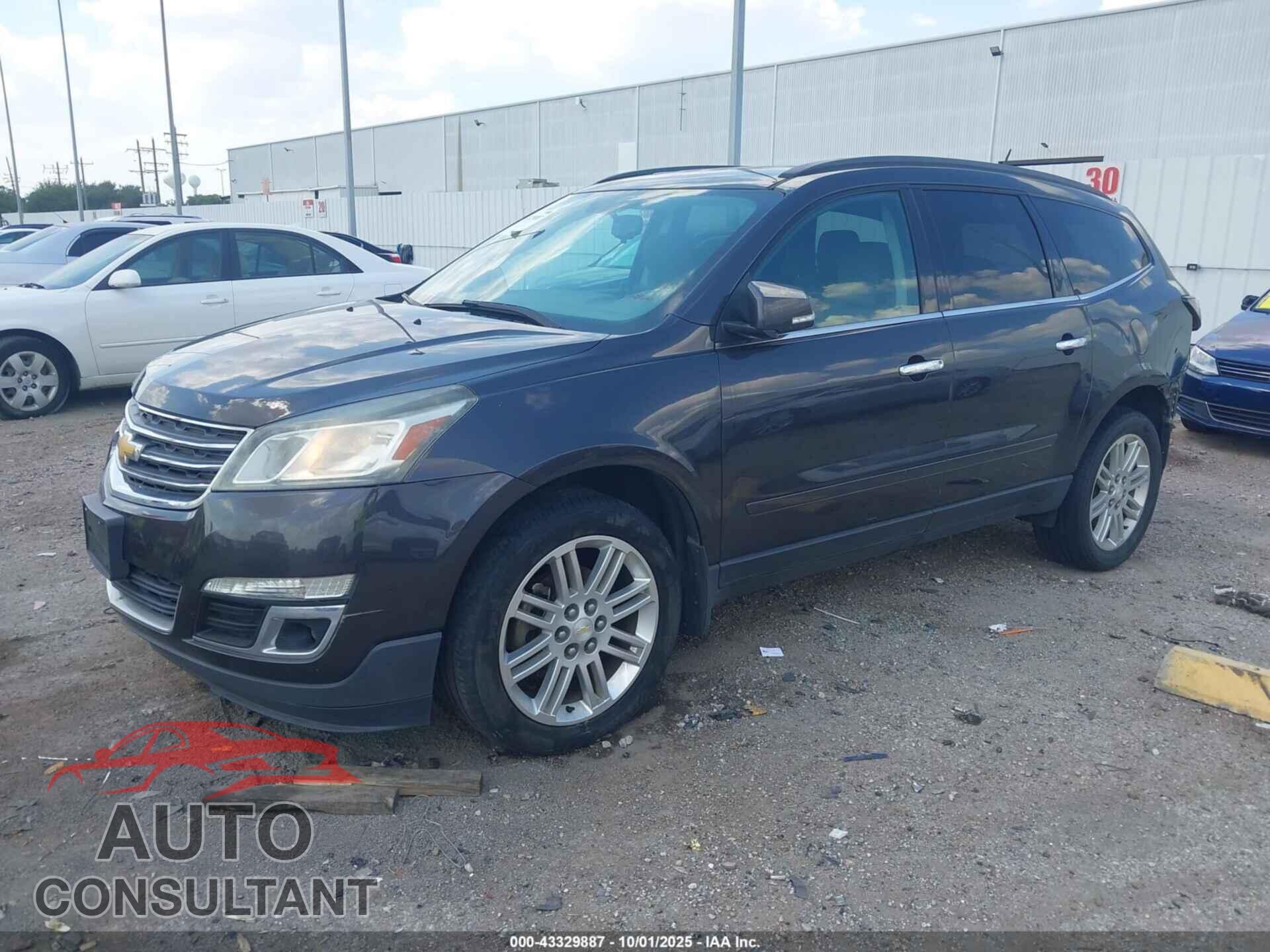 CHEVROLET TRAVERSE 2014 - 1GNKRGKD8EJ354414