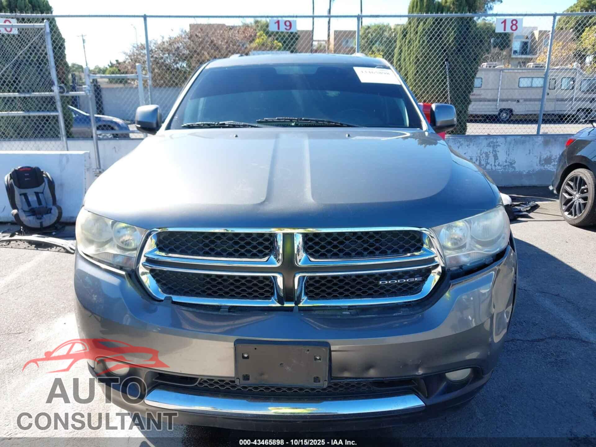 DODGE DURANGO 2012 - 1C4RDHAG6CC108857