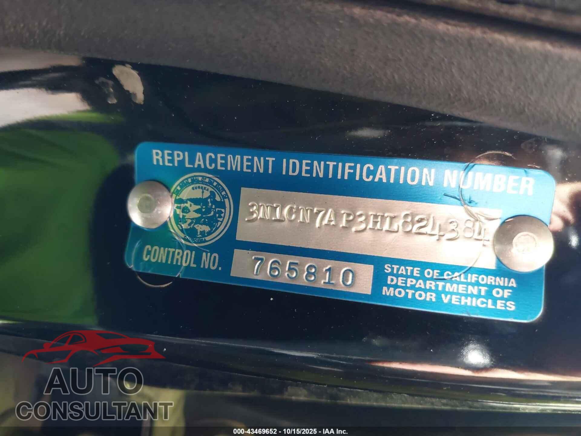 NISSAN VERSA 2017 - 3N1CN7AP3HL824384