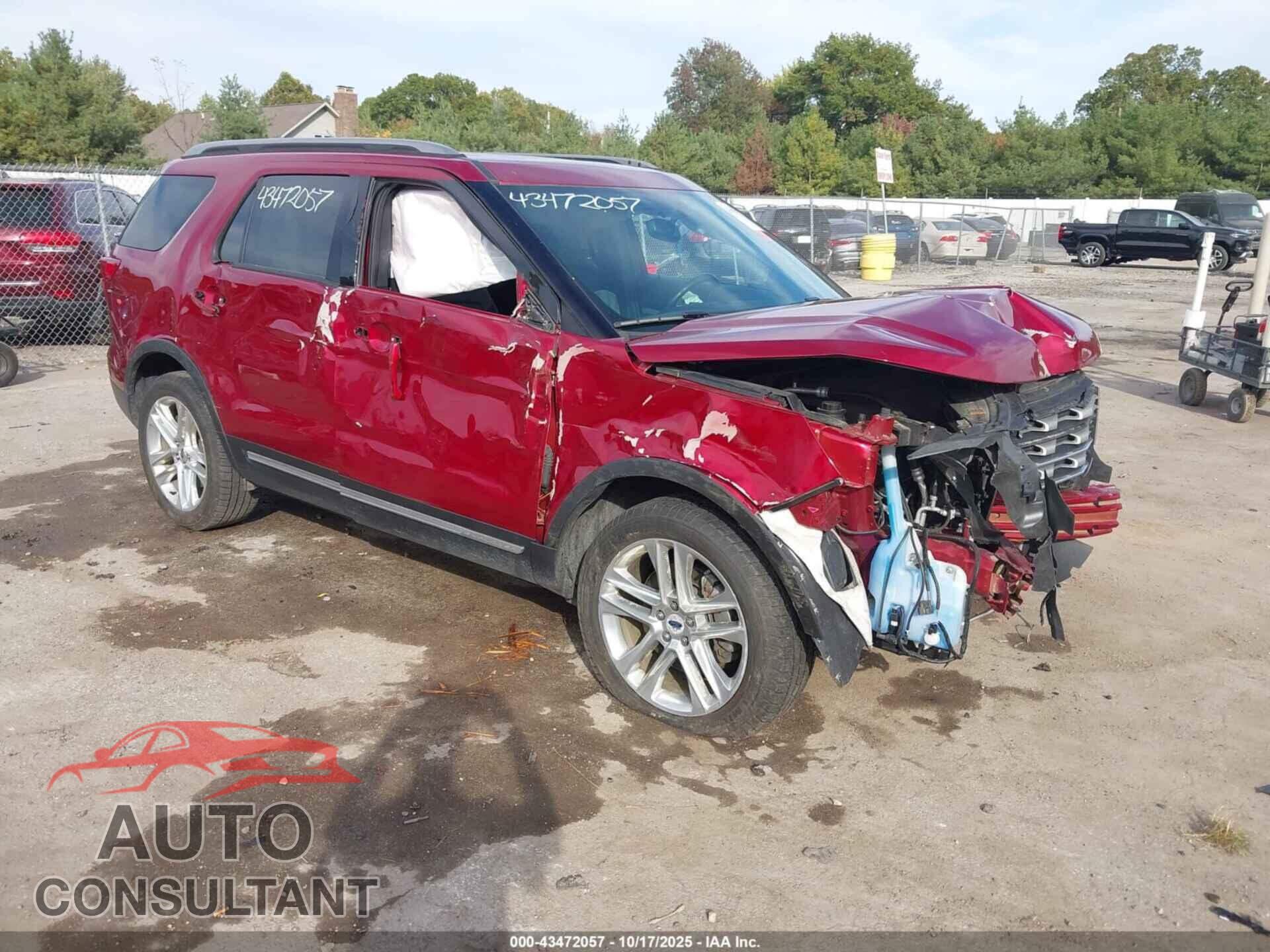 FORD EXPLORER 2017 - 1FM5K8D85HGD16166