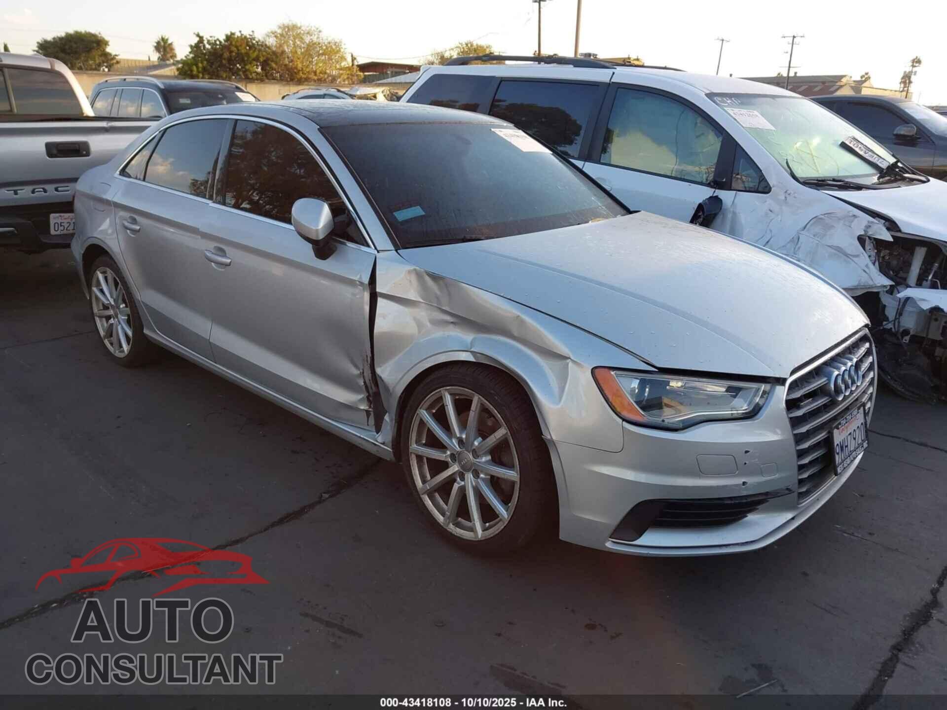 AUDI A3 2015 - WAUEFGFF7F1001588