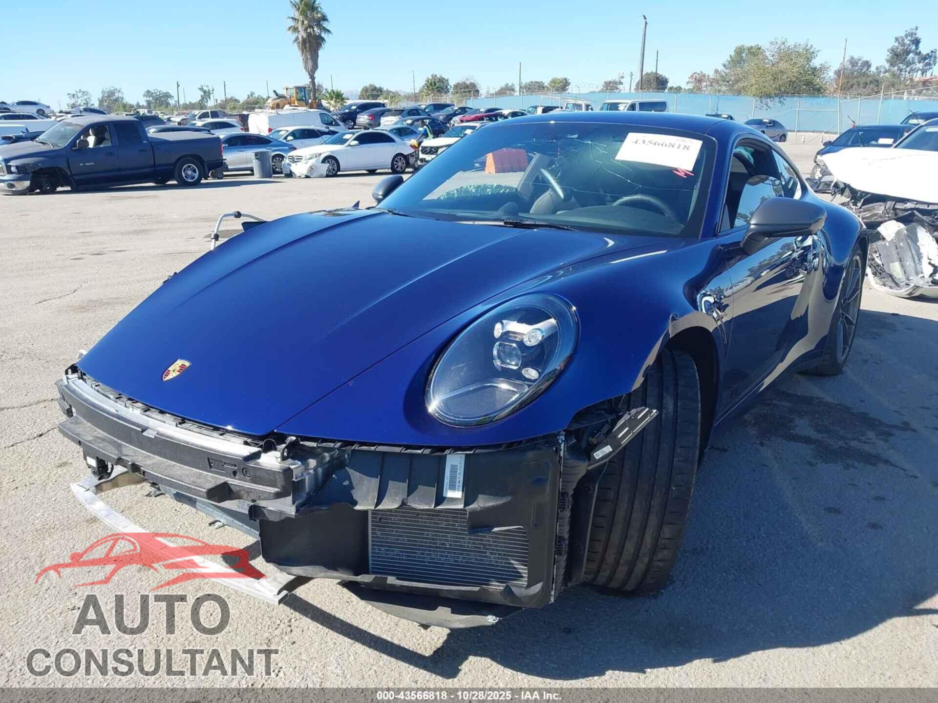 PORSCHE 911 2024 - WP0AA2A95RS207575
