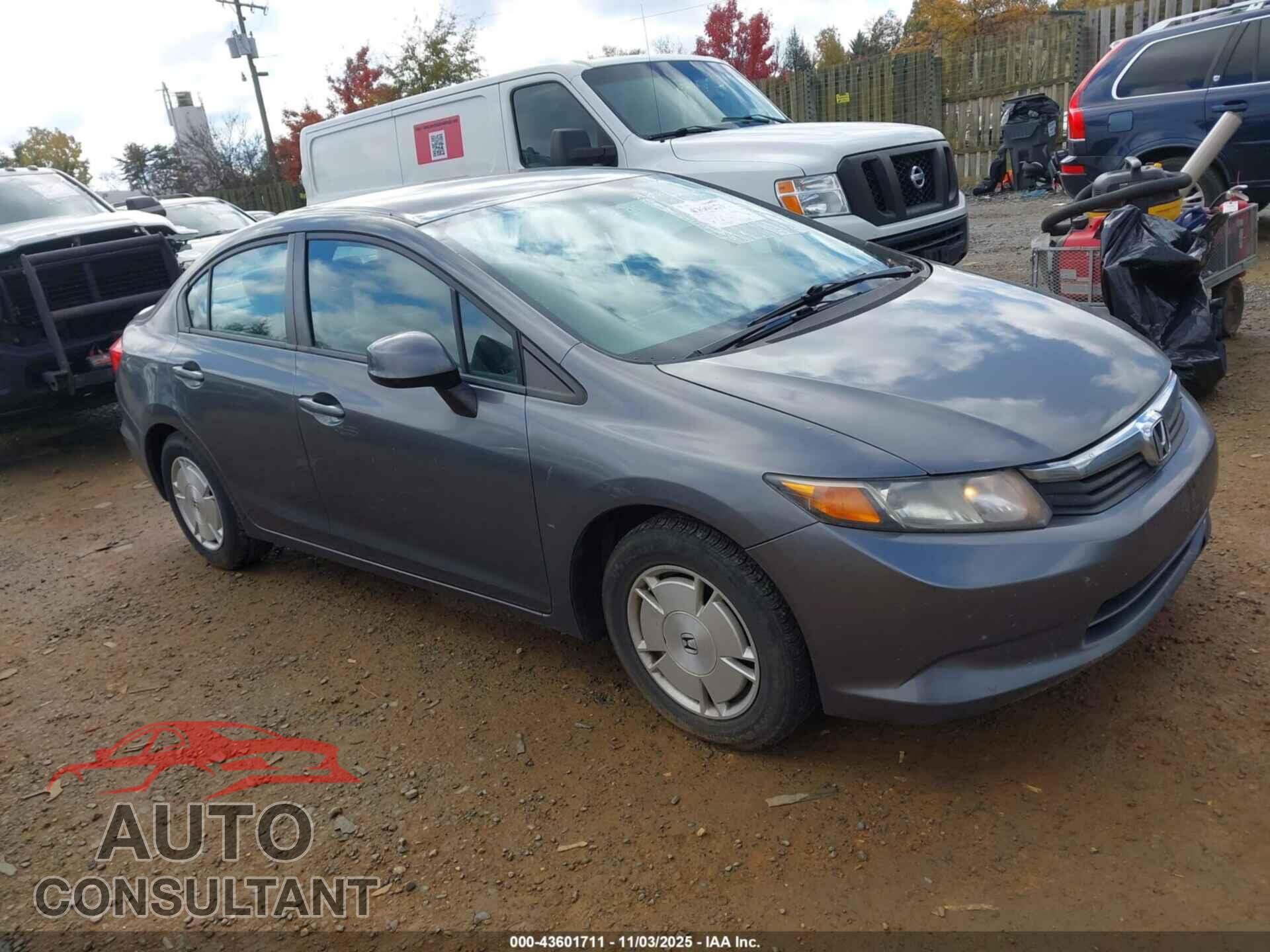 HONDA CIVIC 2012 - 2HGFB2F66CH553992
